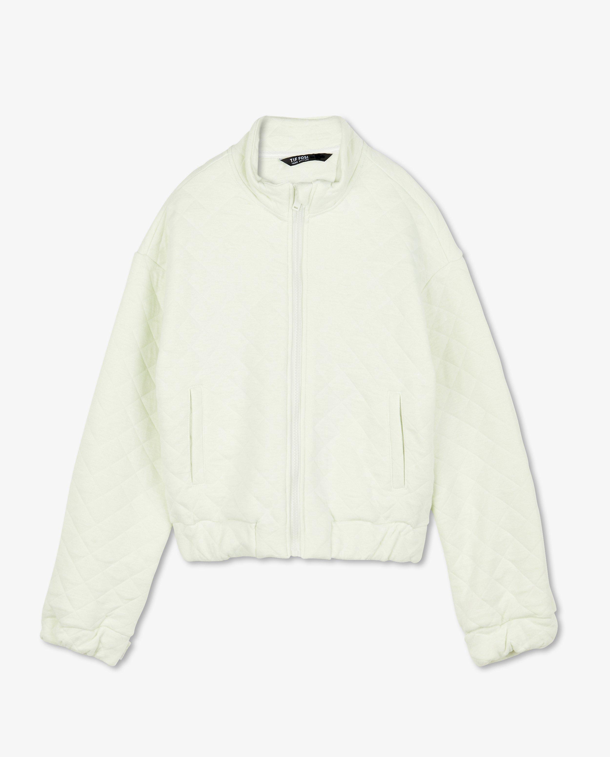 Gilet matelass&eacute; vert pastel Tiffosi - D&eacute;tails du produit - vert clair - image num&eacute;ro 1