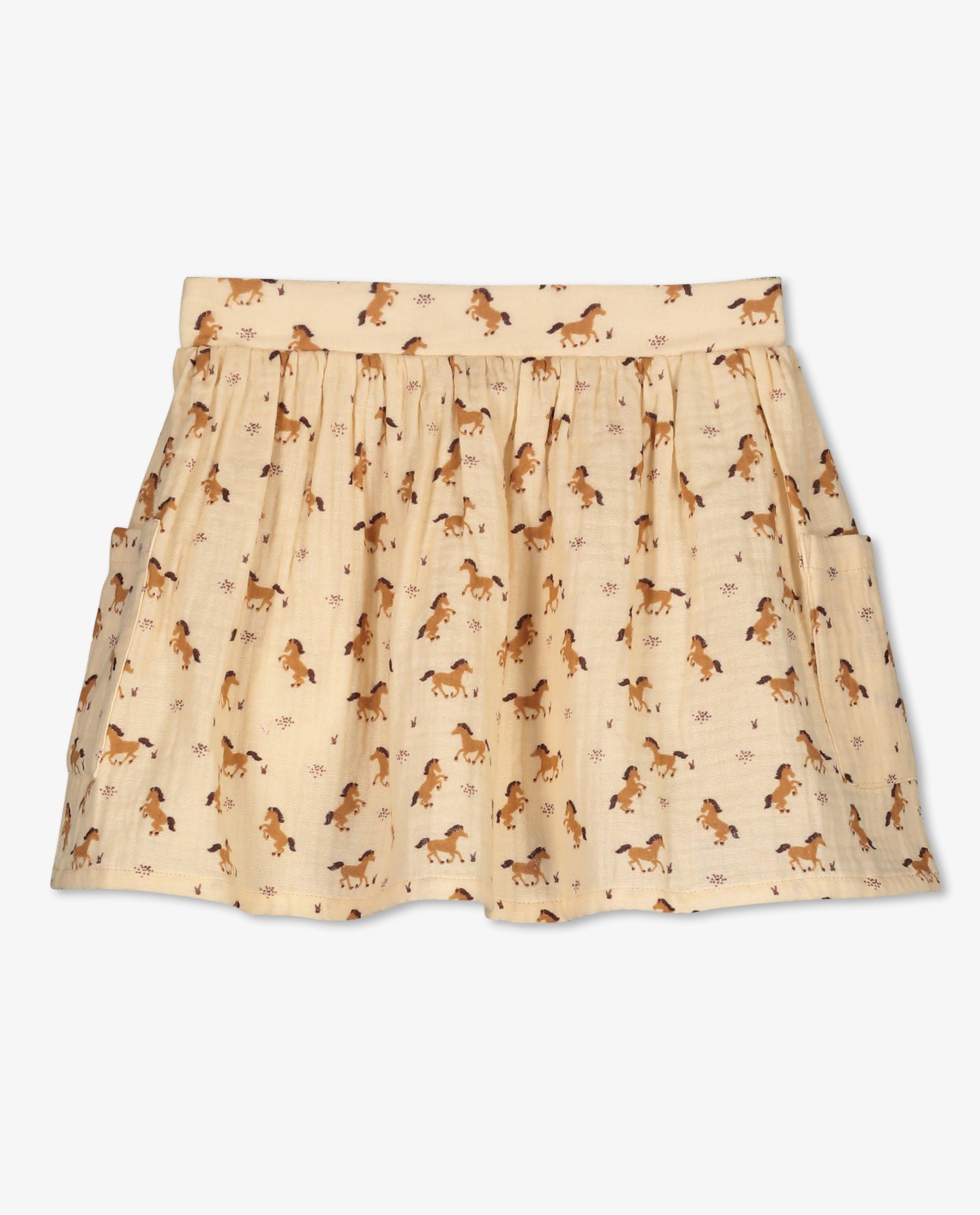 Rokken - Rokje met paardenprint