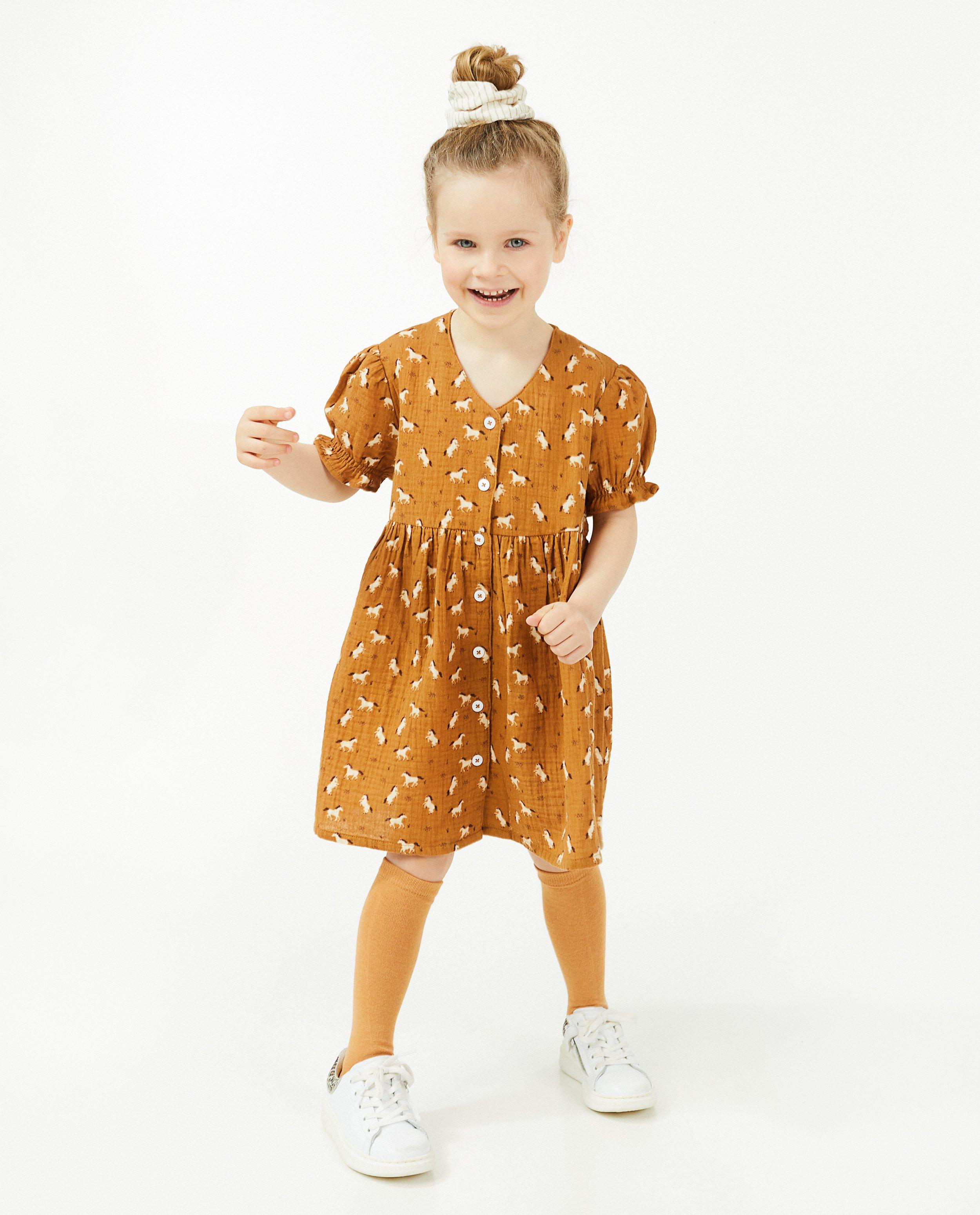 Kleedjes - Jurkje met paardenprint