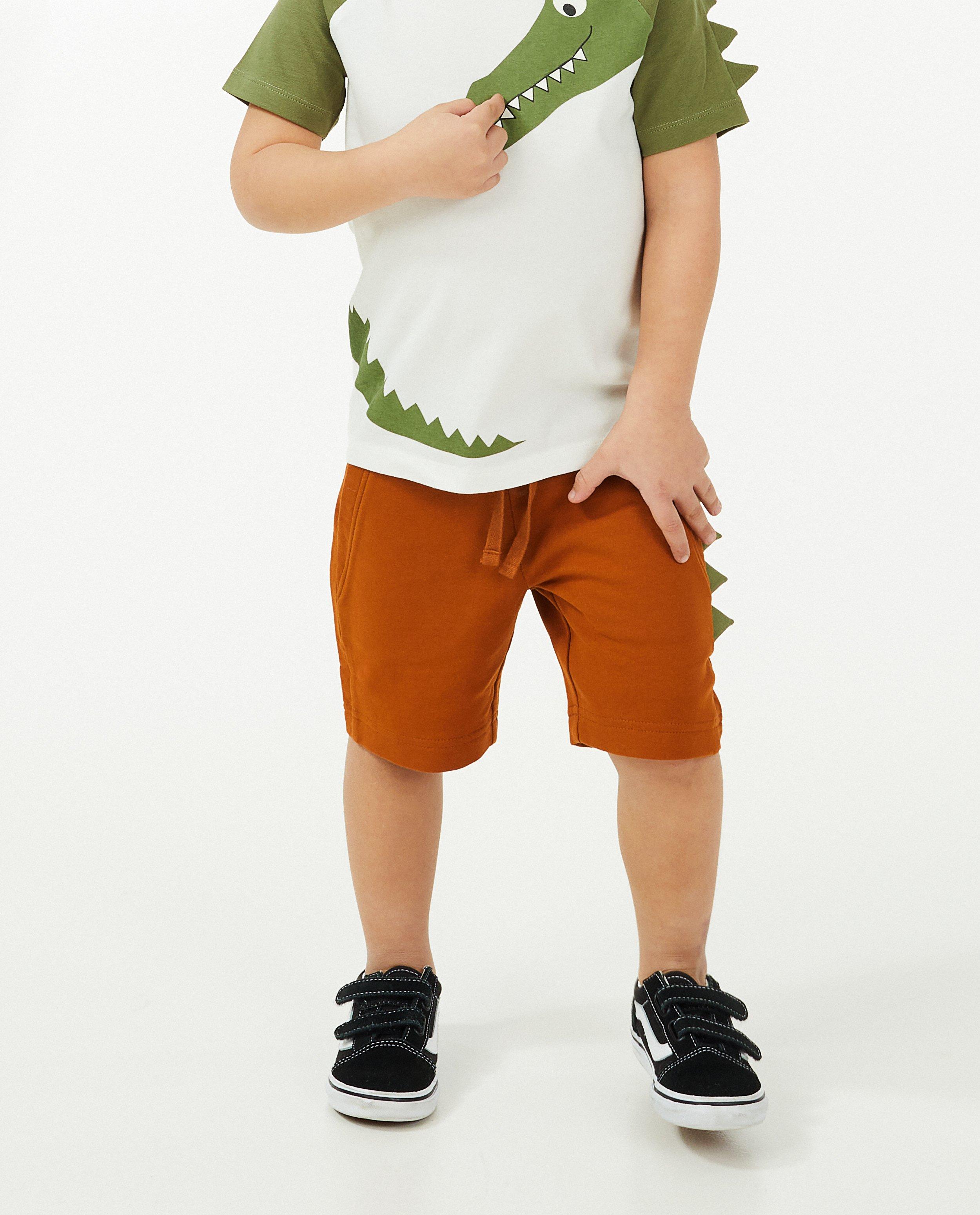 Oranje short met schubben - Product Detail - bruin - afbeelding nummer 2