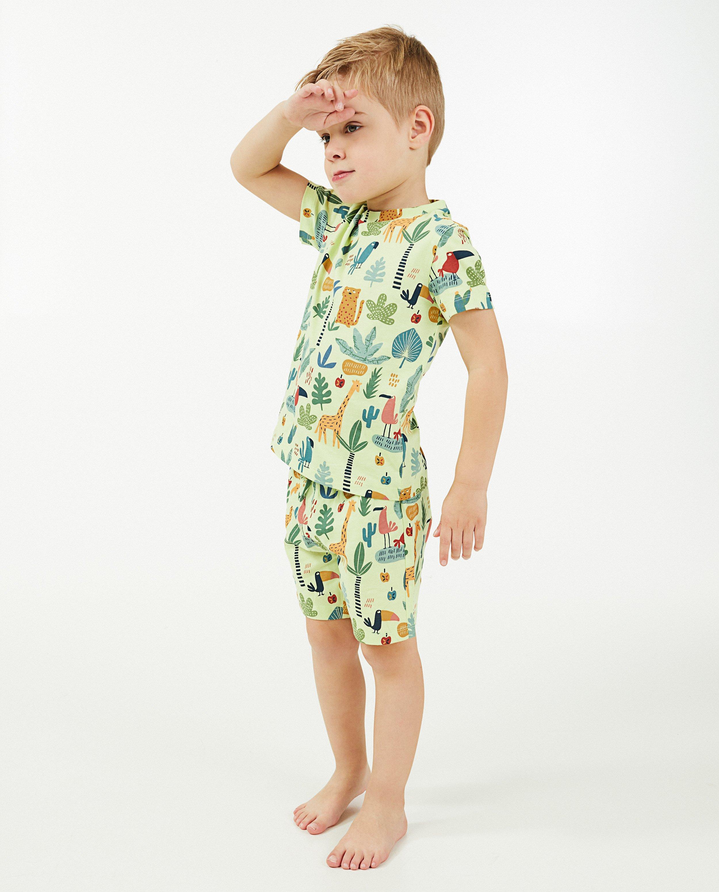 Groene pyjama met print - Product Detail - lichtgroen - afbeelding nummer 2