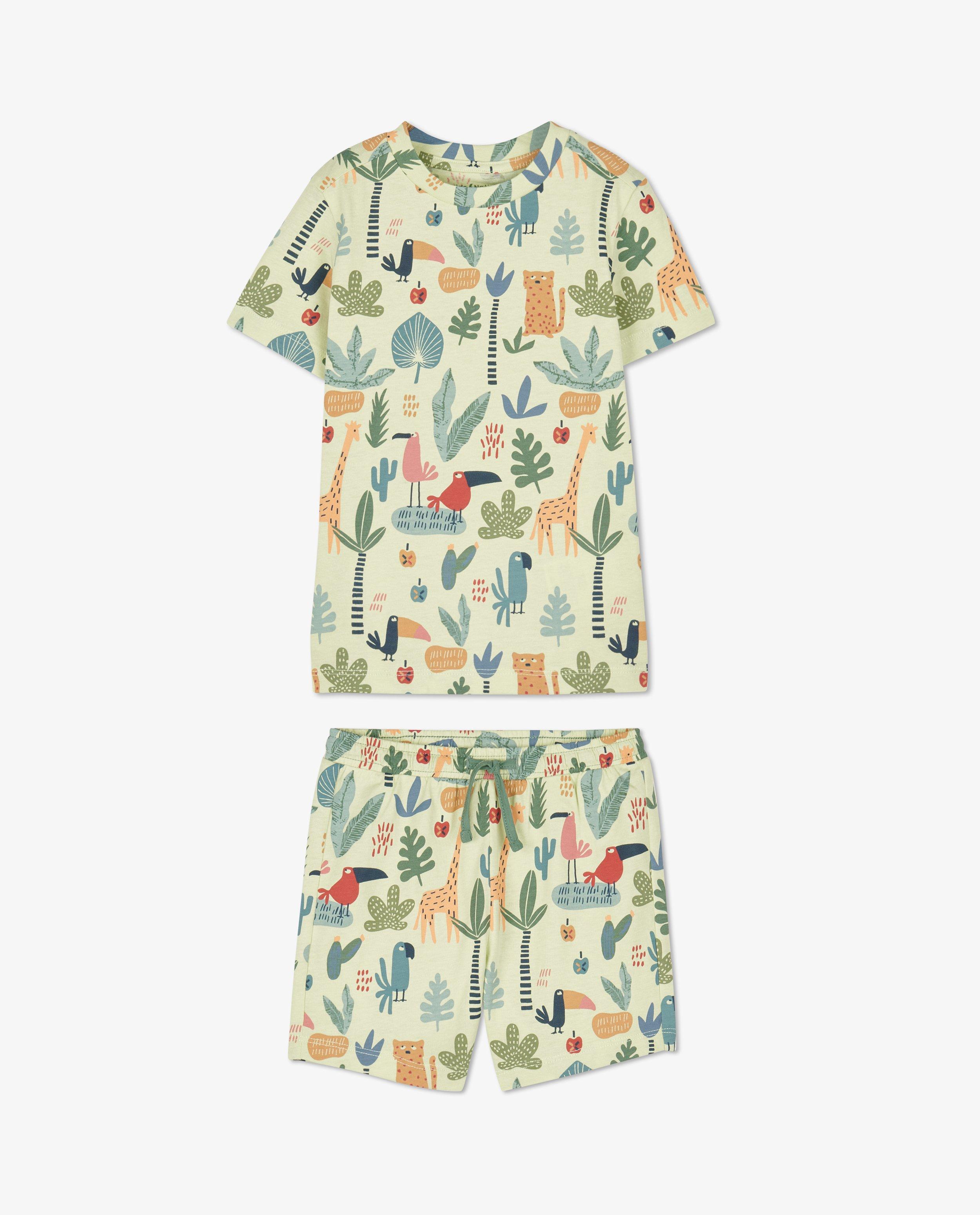 Groene pyjama met print - Product Detail - lichtgroen - afbeelding nummer 3
