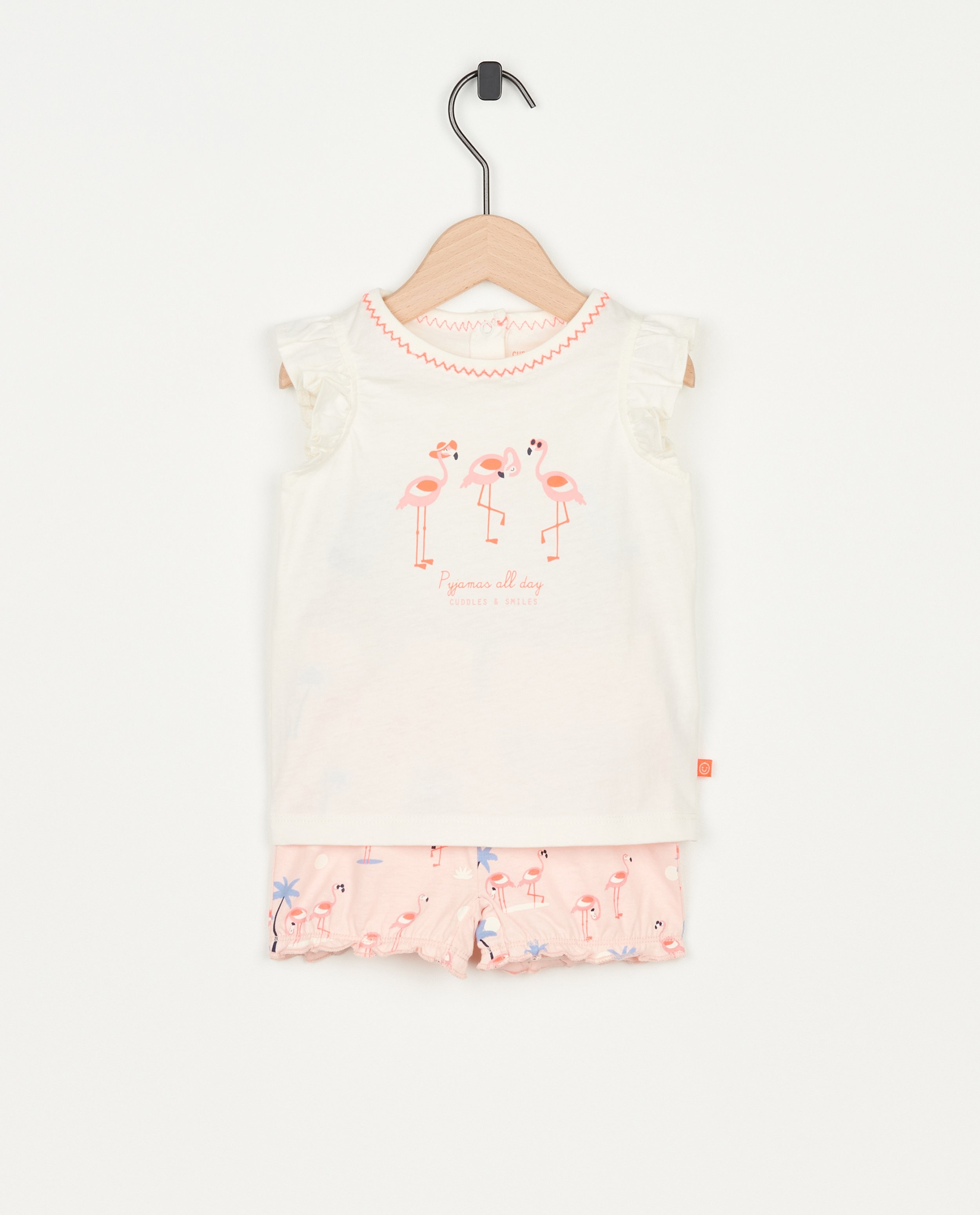 Pyjama met flamingoprint - null - Cuddles and Smiles