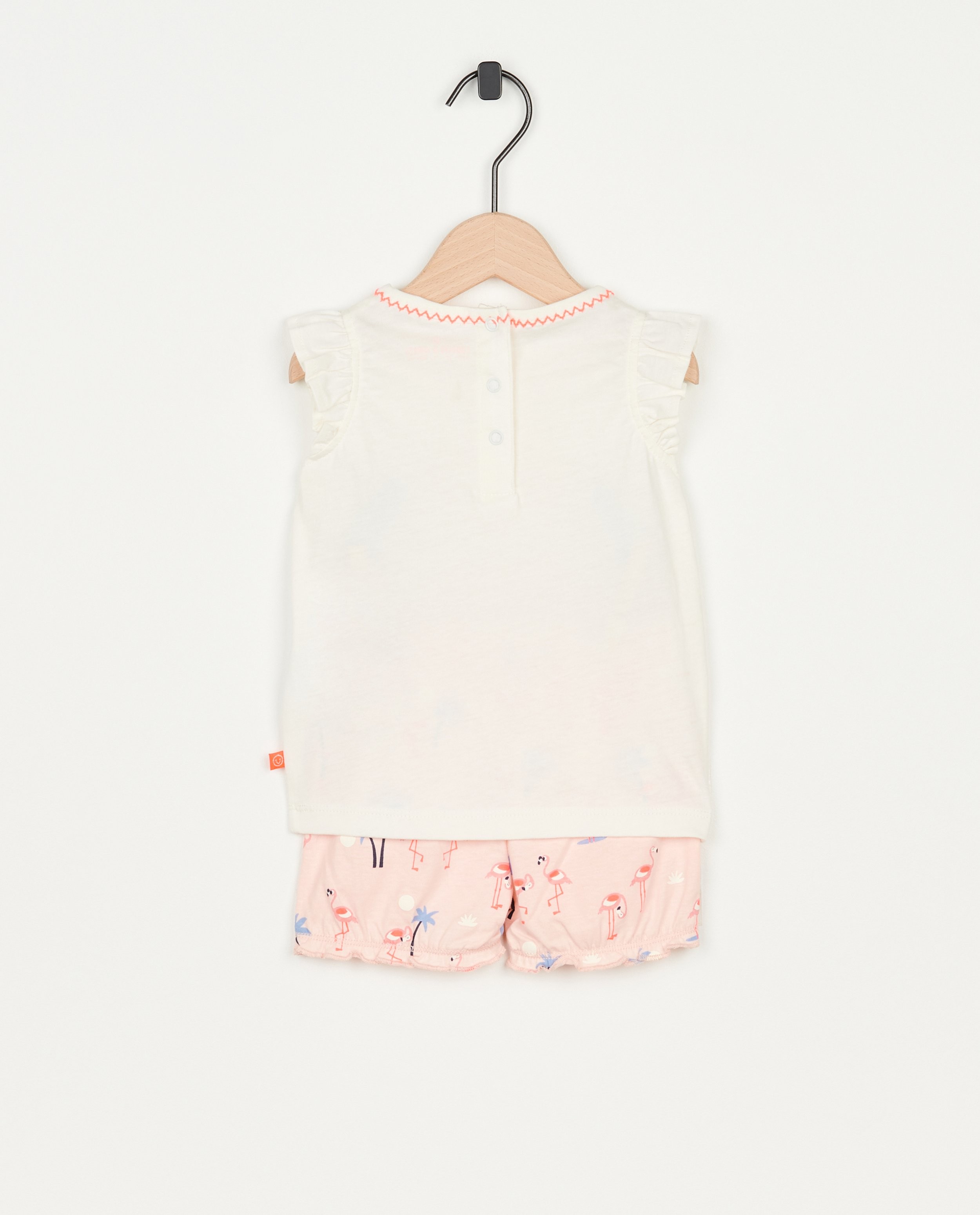 Nachtkleding - Pyjama met flamingoprint