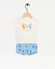 Pyjama met vogelprint - null - Cuddles and Smiles