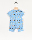 Blauwe pyjama met print - null - Cuddles and Smiles
