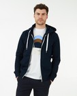 Cardigan - Donkerblauw sweatvest QS by s.Oliver