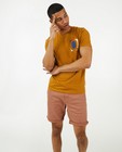 Oranjebruin T-shirt met print - null - Quarterback