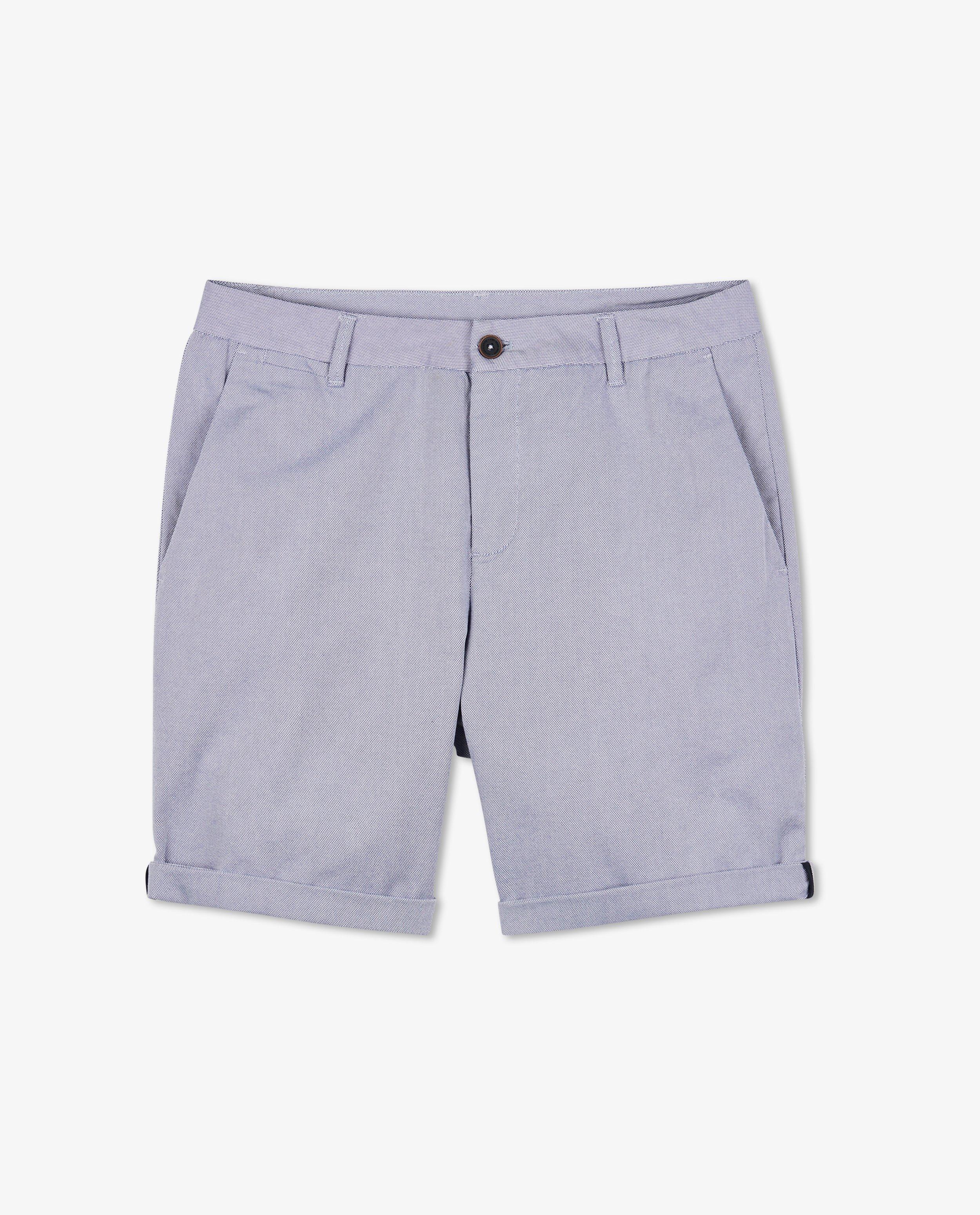 Shorten - Lichtblauwe short met print