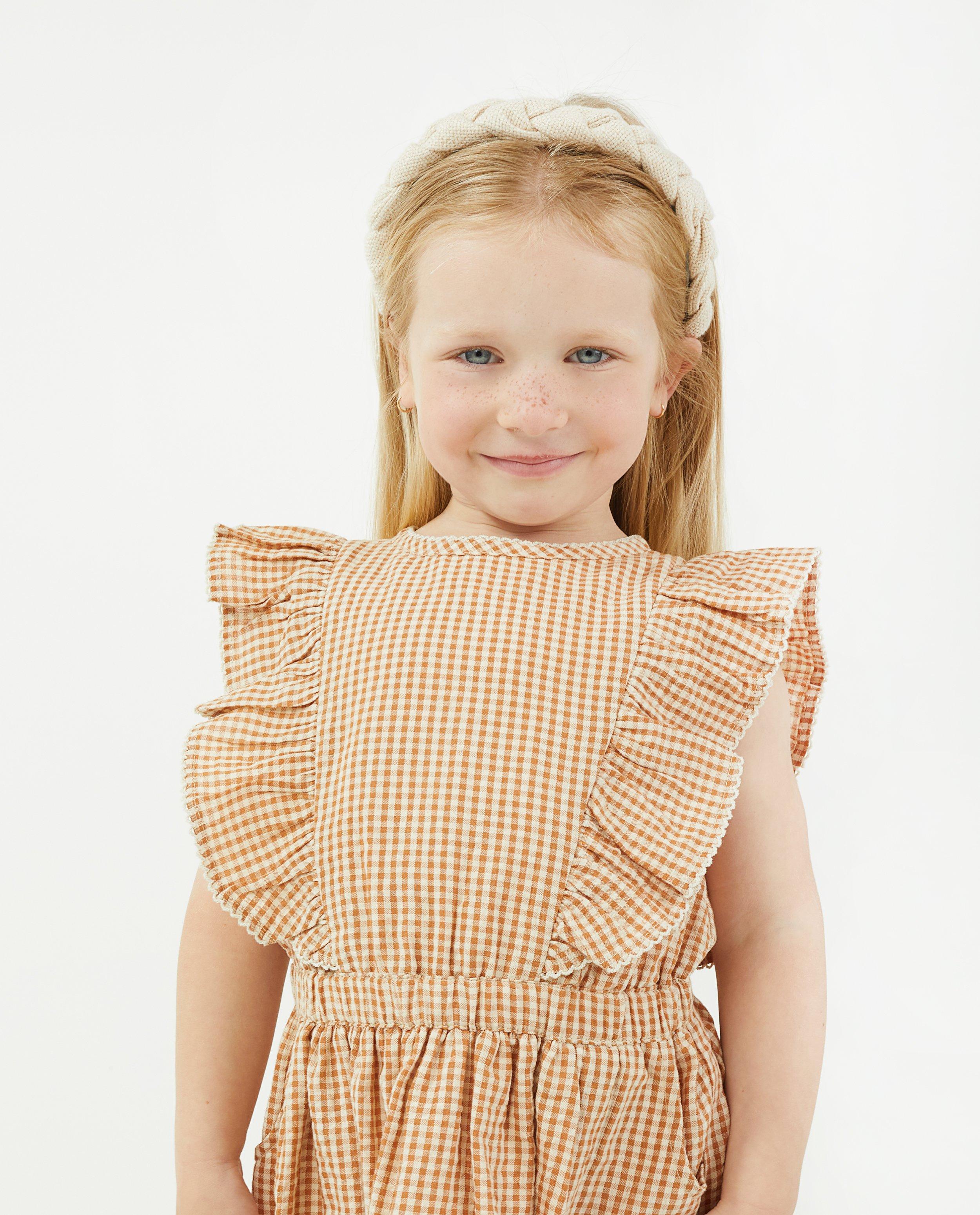 Geruite jurk met volants - null - Milla Star
