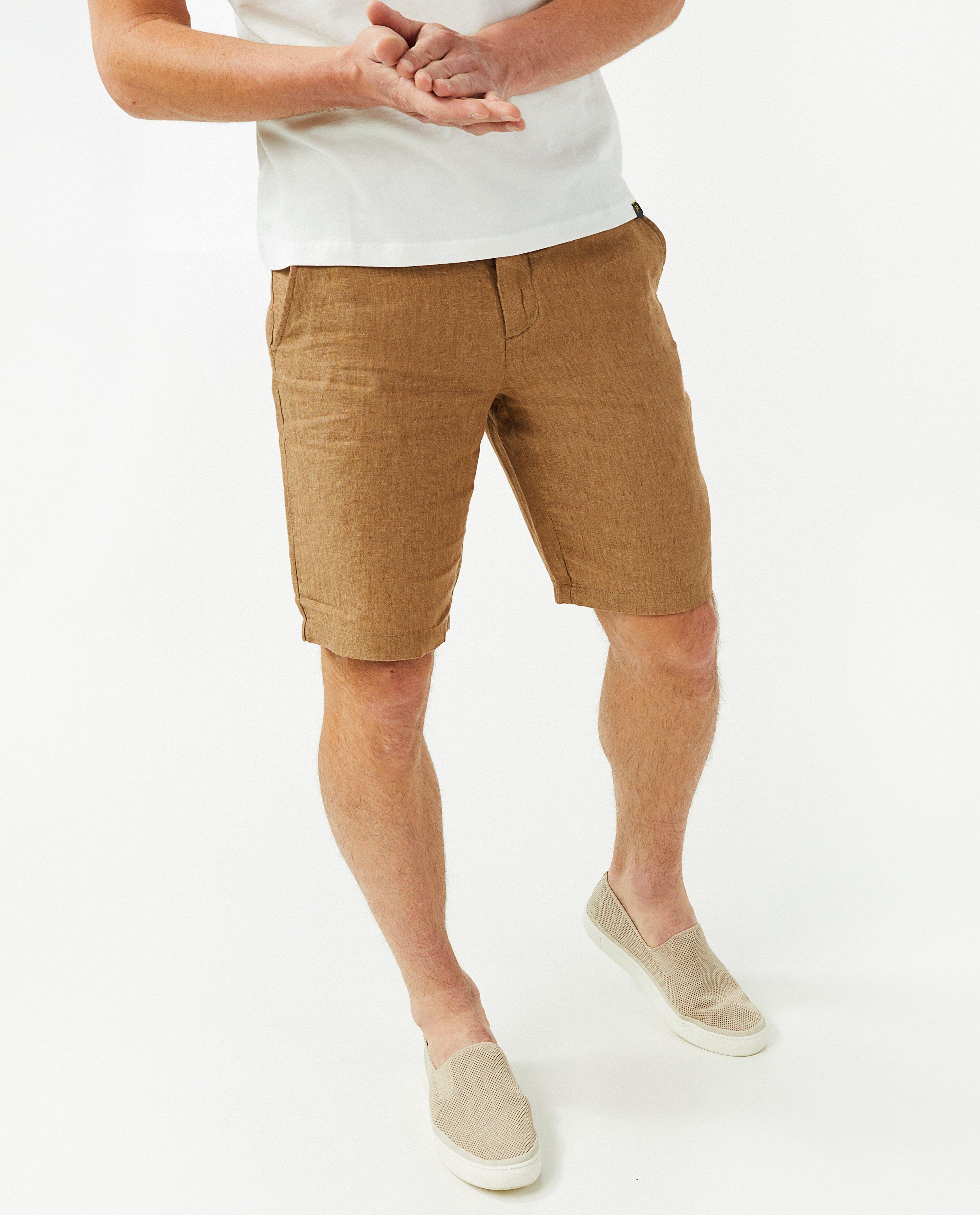 Shorten - Donkerblauwe short met chino fit