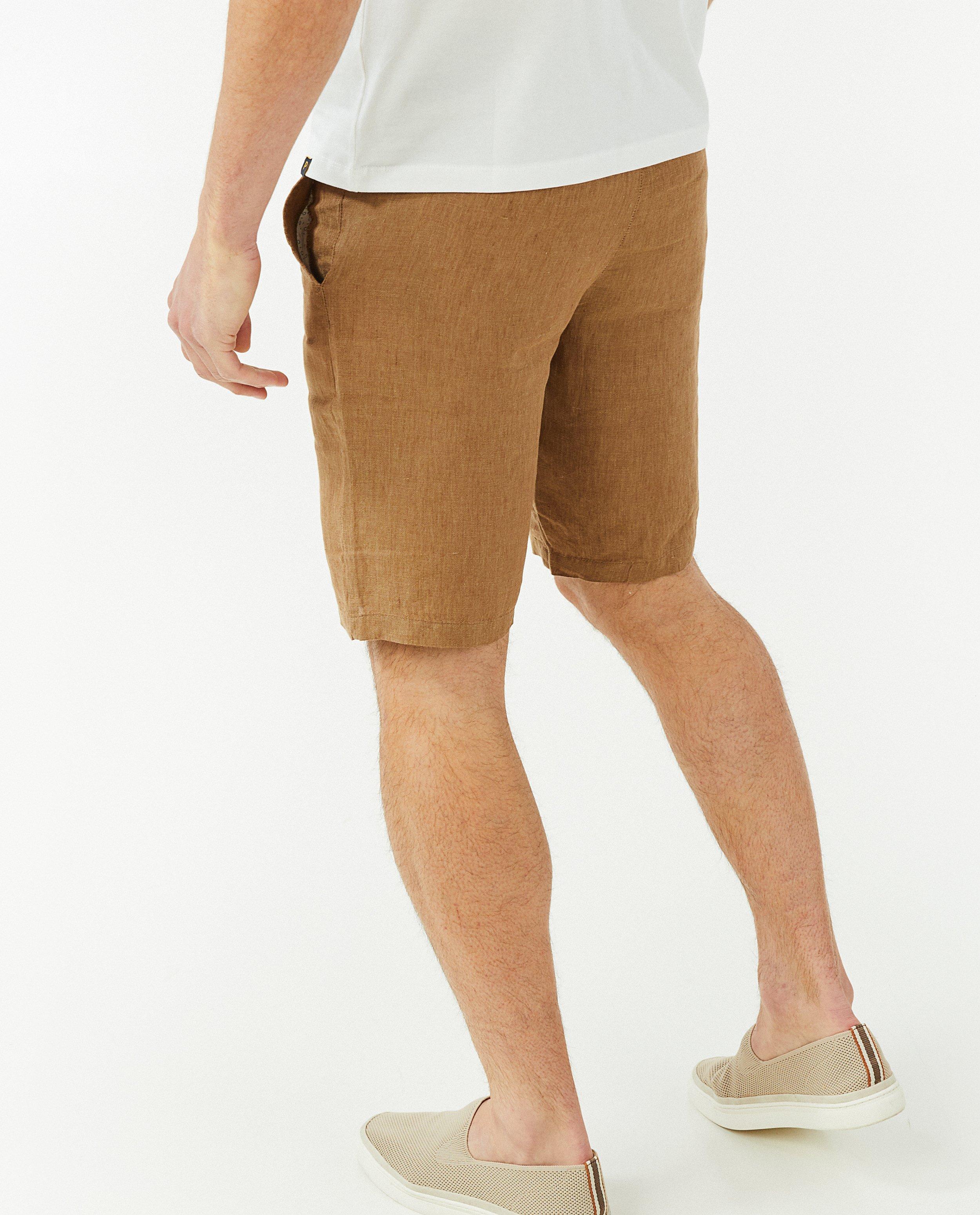 Shorten - Donkerblauwe short met chino fit