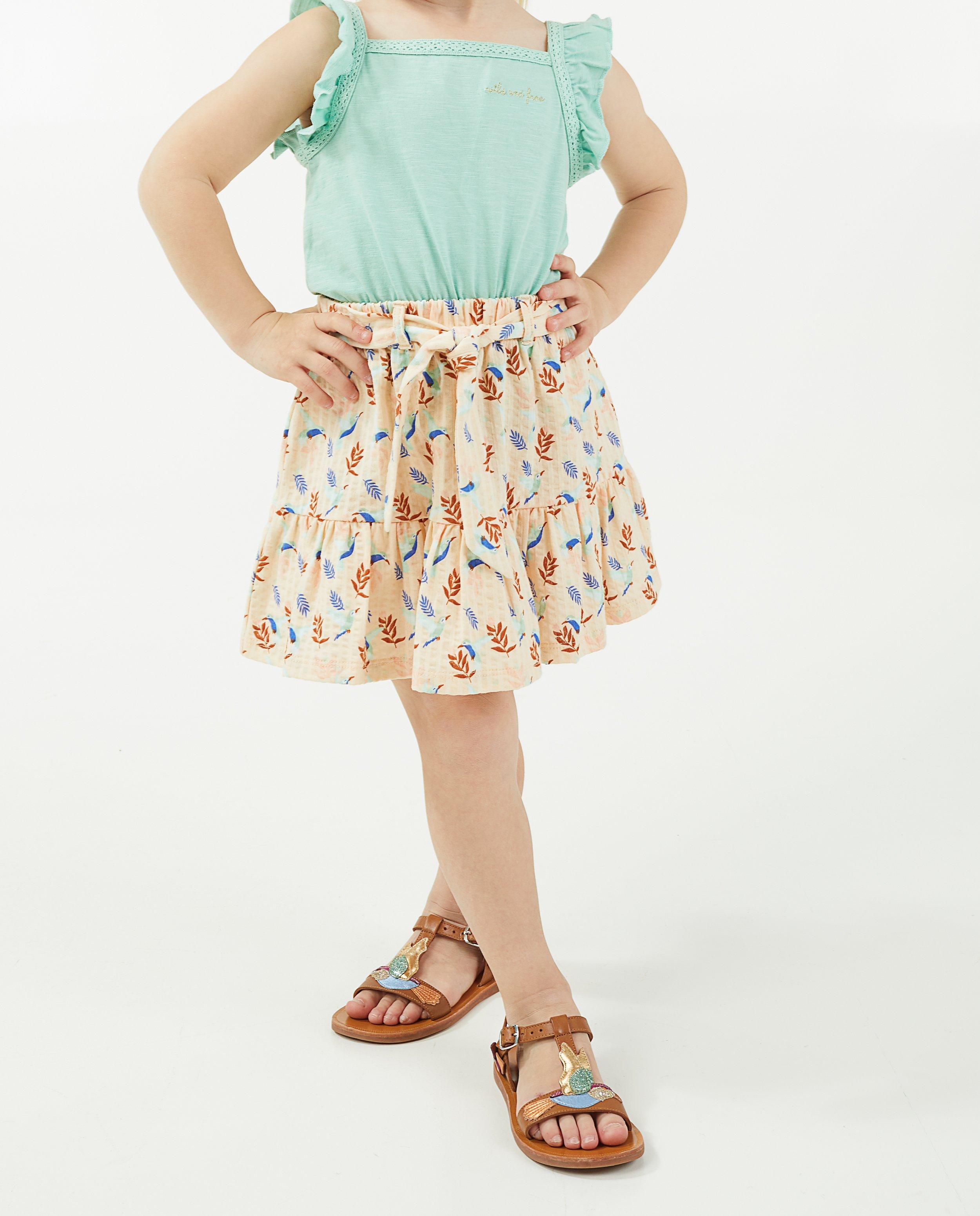 Lichtroze rok met print - Product Detail - wit - afbeelding nummer 2