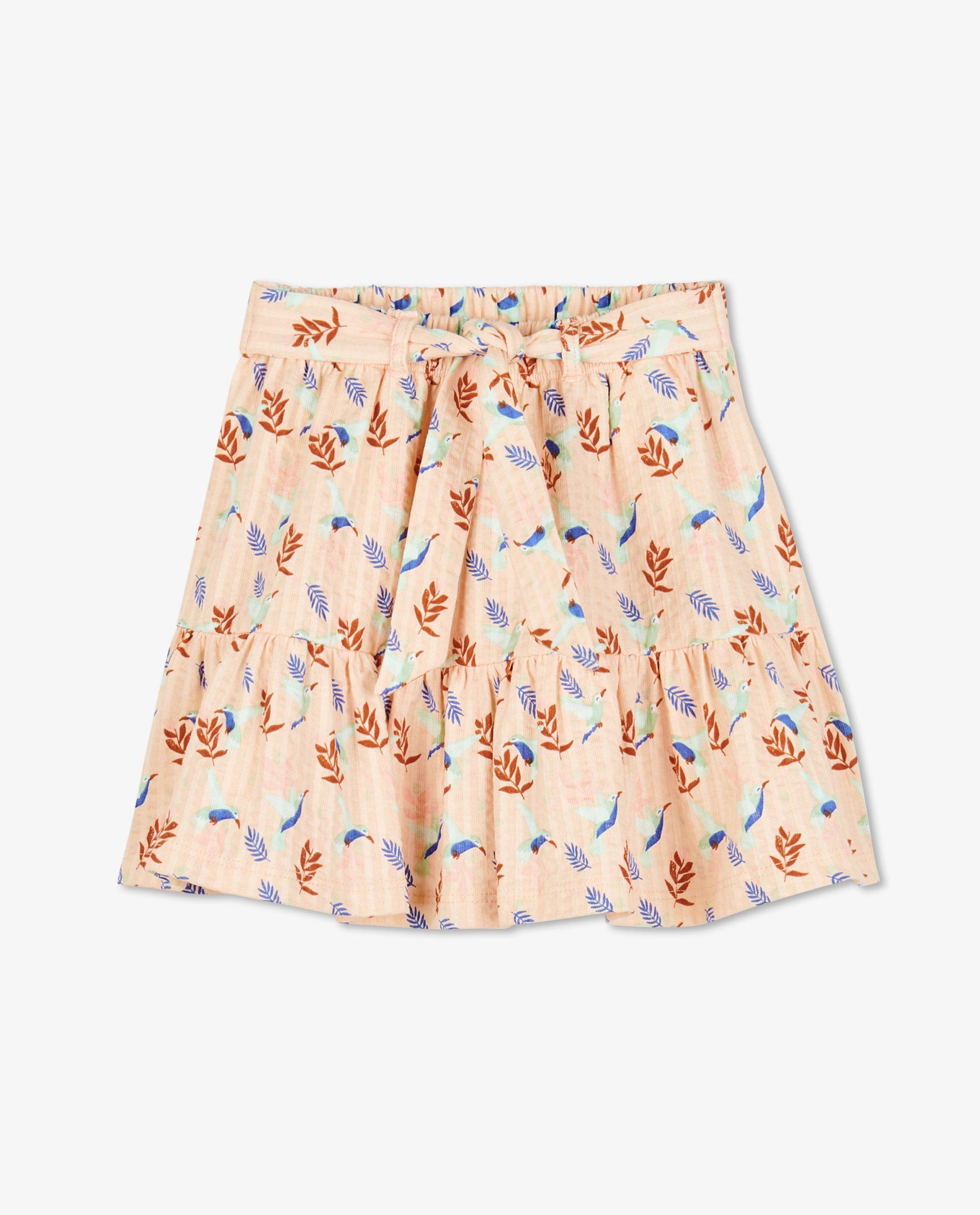 Lichtroze rok met print - Product Detail - wit - afbeelding nummer 3