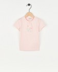Roze T-shirt met print Minymo - null - Minymo