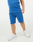 Shorten - Blauwe short met elastische boord