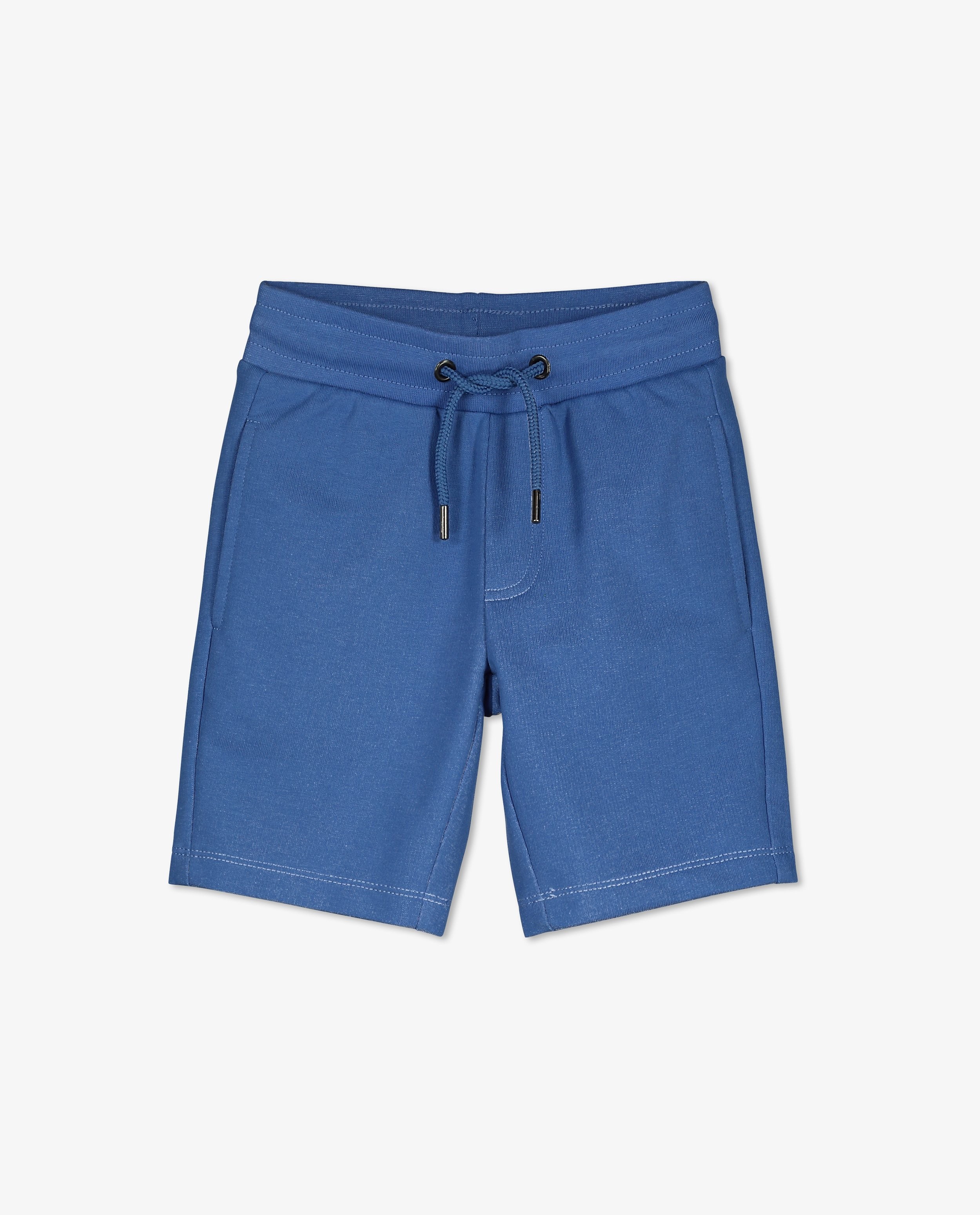 Shorts - Short bleu à taille élastique