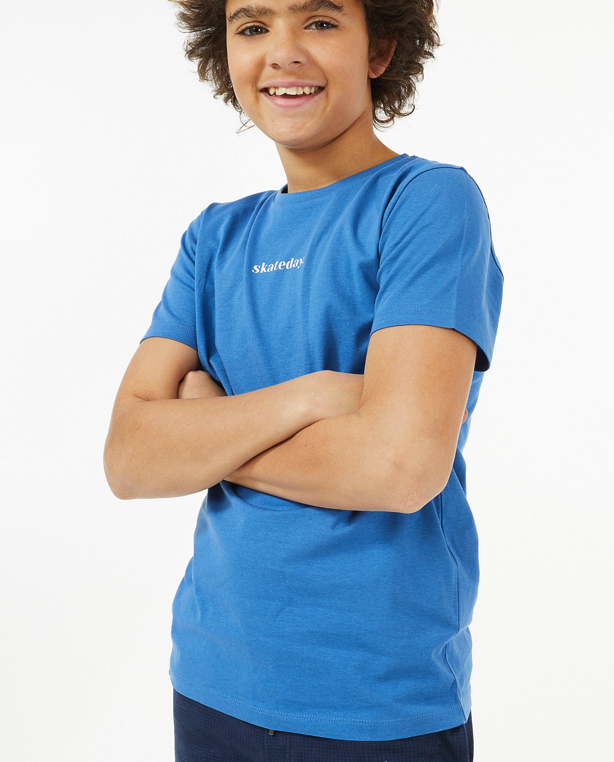 T-shirts - Geel T-shirt met opschrift