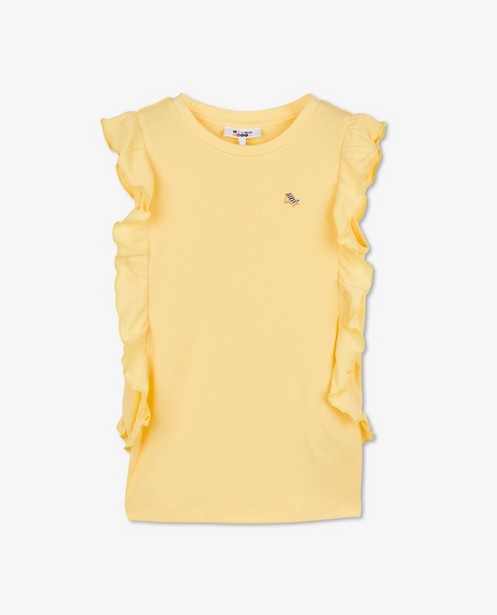 T-shirts - T-shirt jaune sans manches