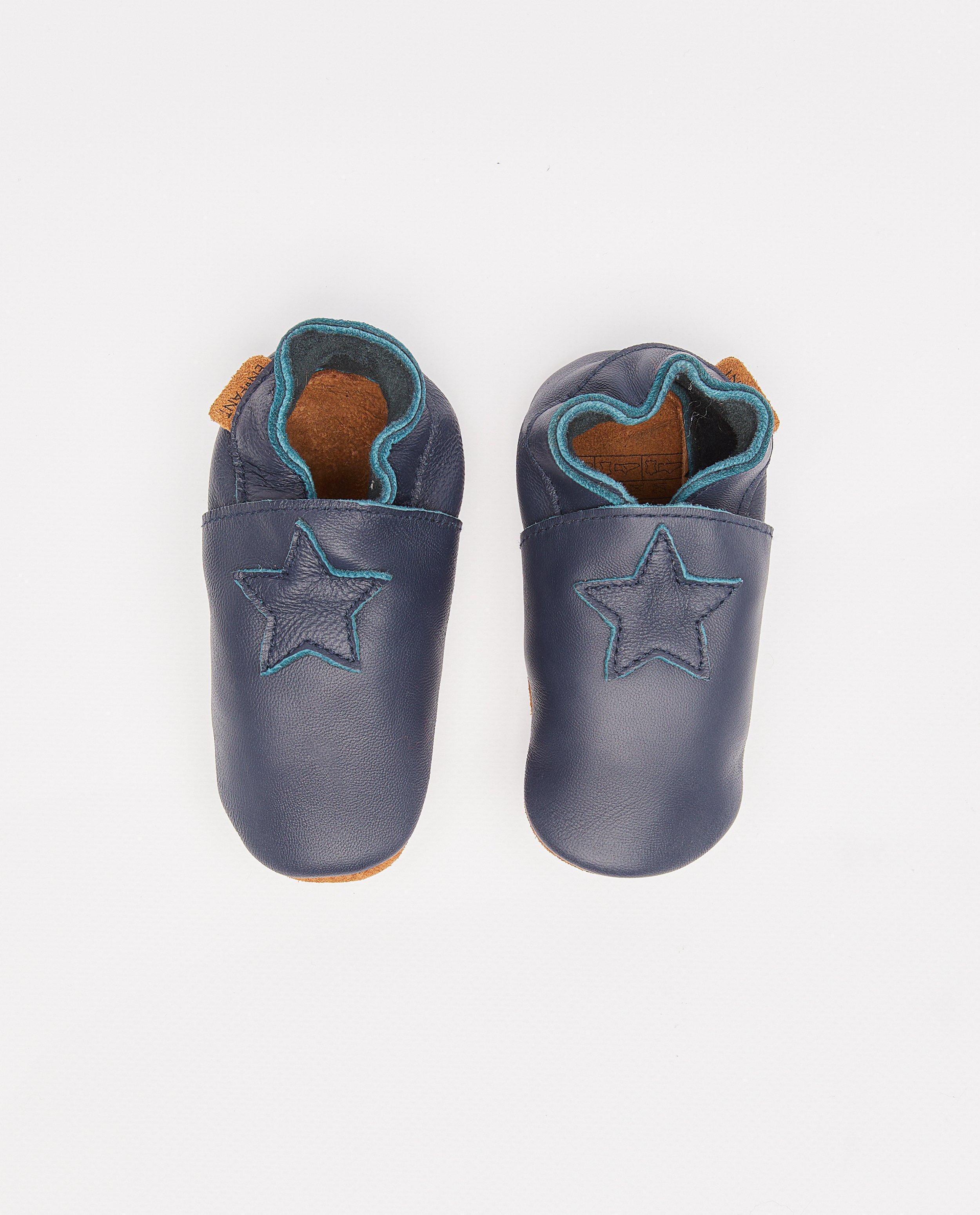 Schoenen - Lederen pantoffels EnFant, maat 18-22