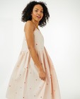 Kleedjes - Roze jurk met hartjesprint