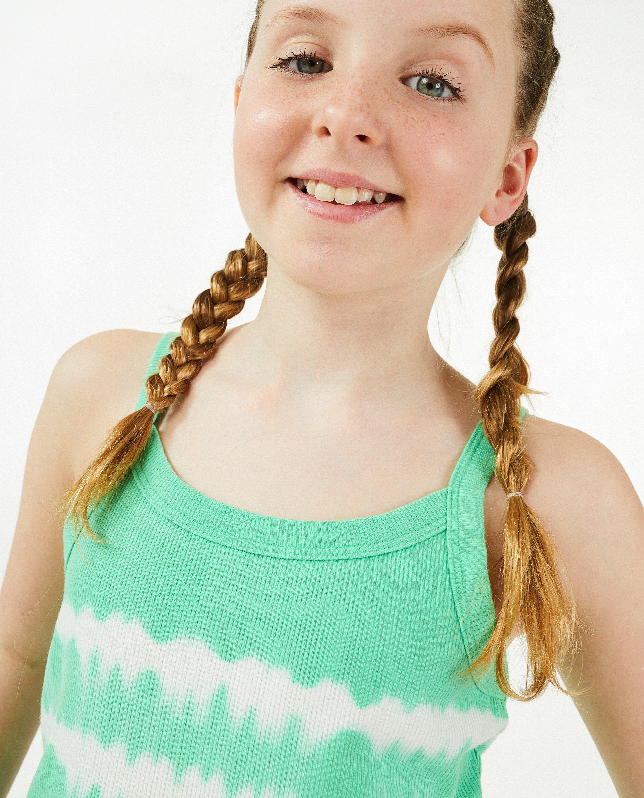 Groene crop top met tie dye-print - Product Detail - lichtgroen - afbeelding nummer 4