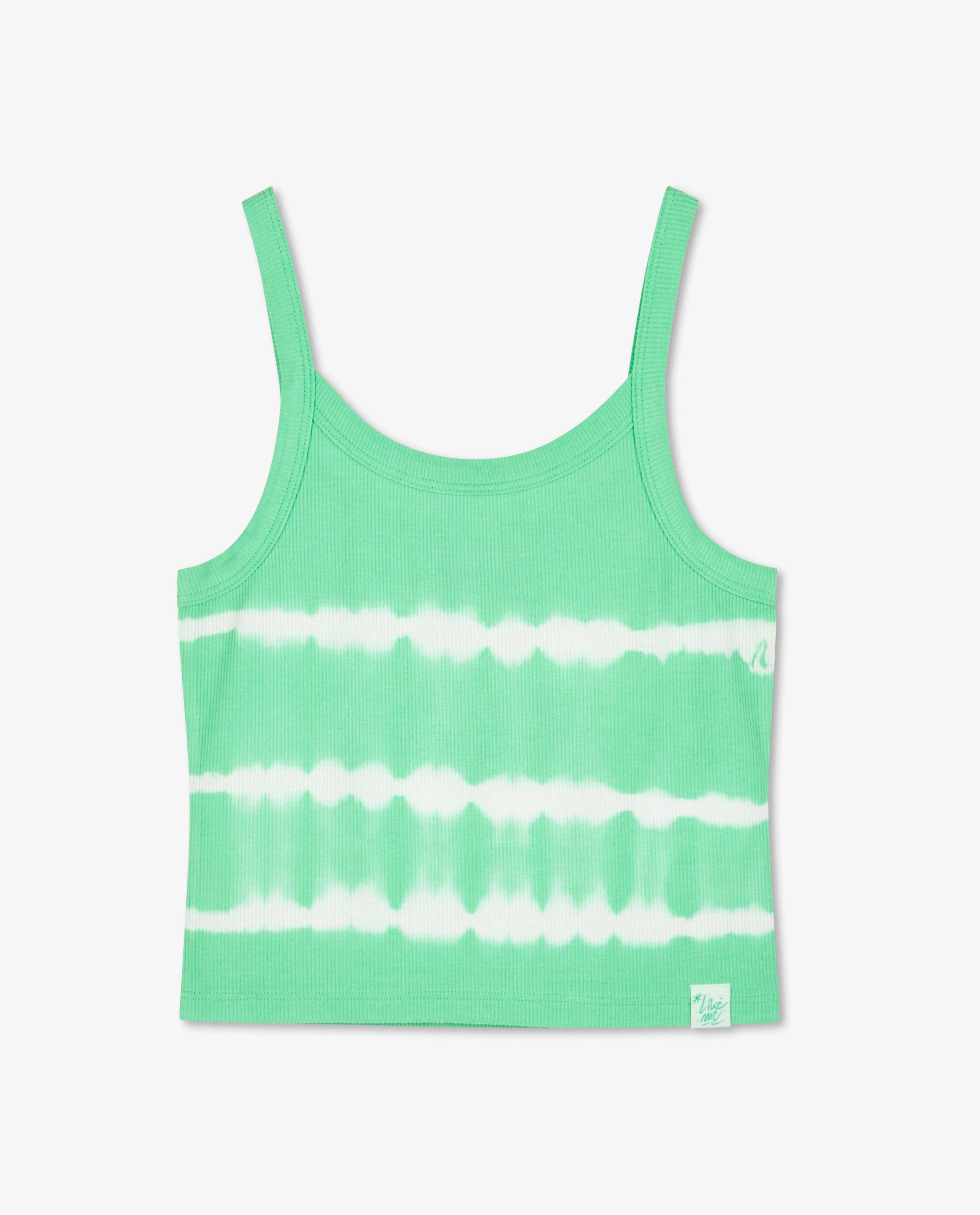 Groene crop top met tie dye-print - Product Detail - lichtgroen - afbeelding nummer 5