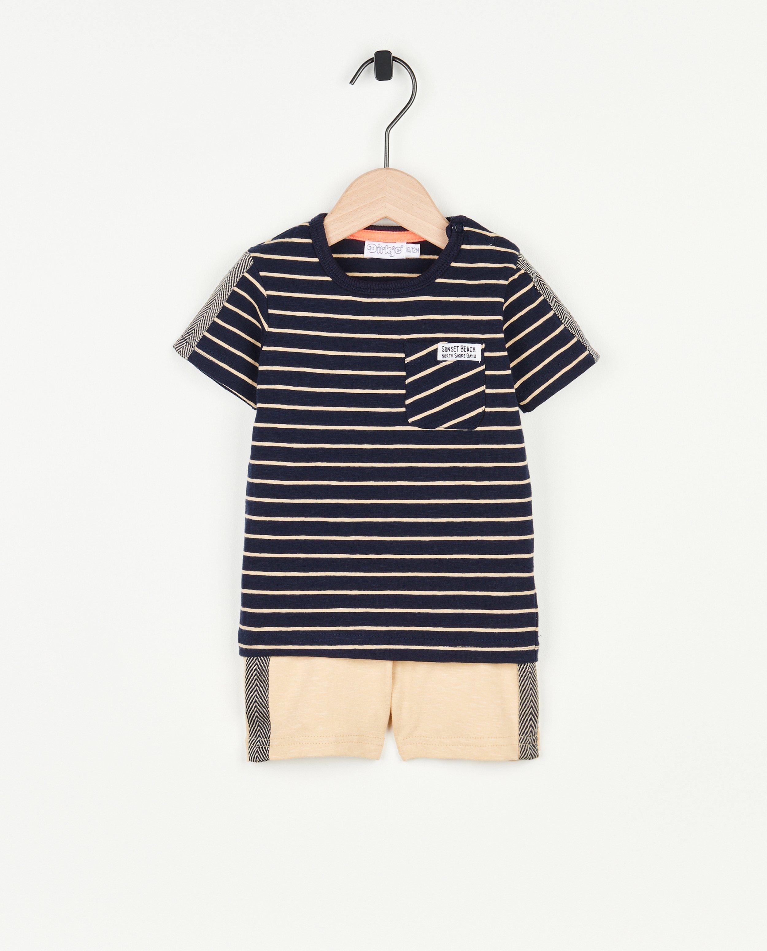 Ensemble : T-shirt + short Dirkje - null - Dirkje