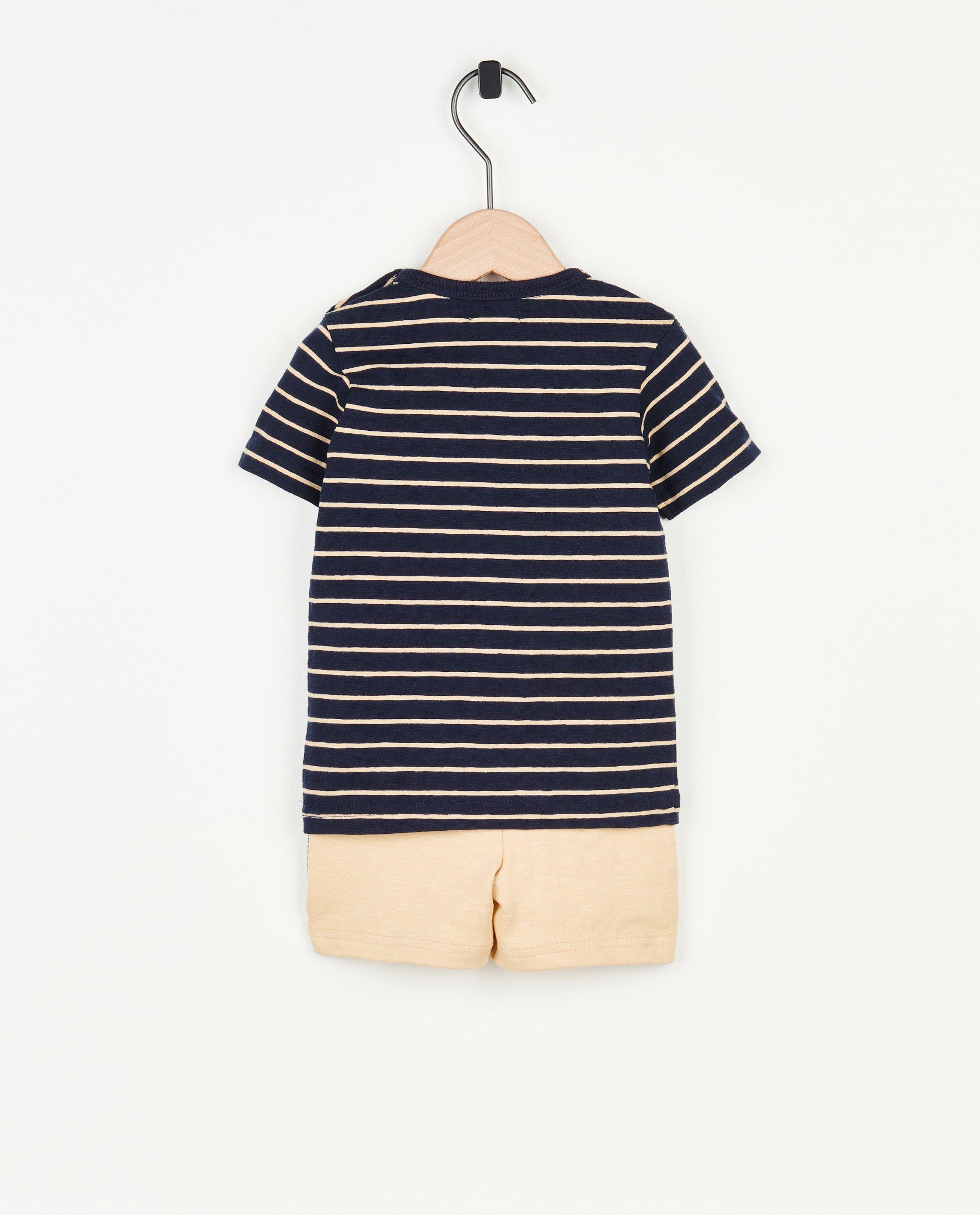 Ensembles - Ensemble : T-shirt + short Dirkje