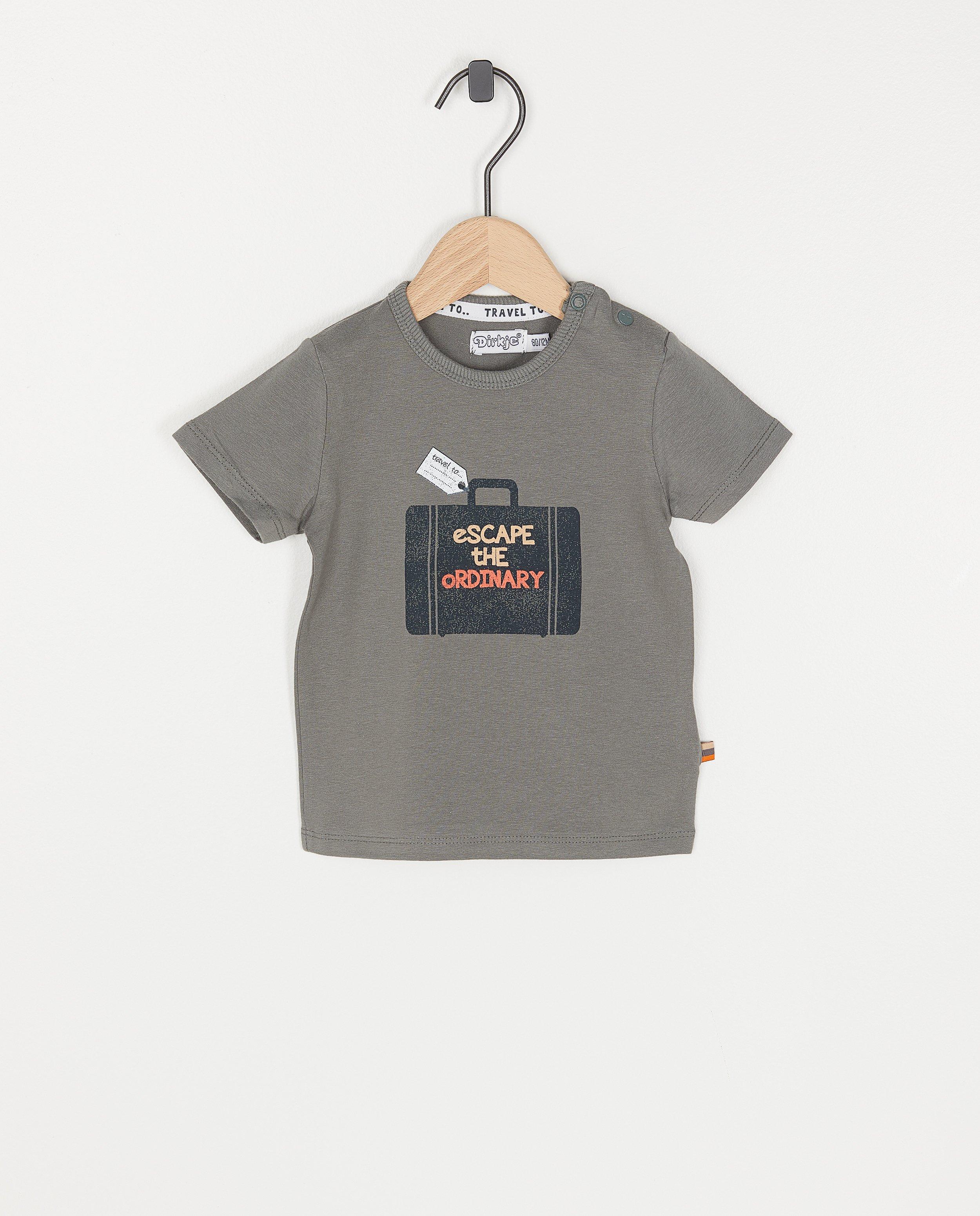 T-shirt gris-vert Dirkje - null - Dirkje