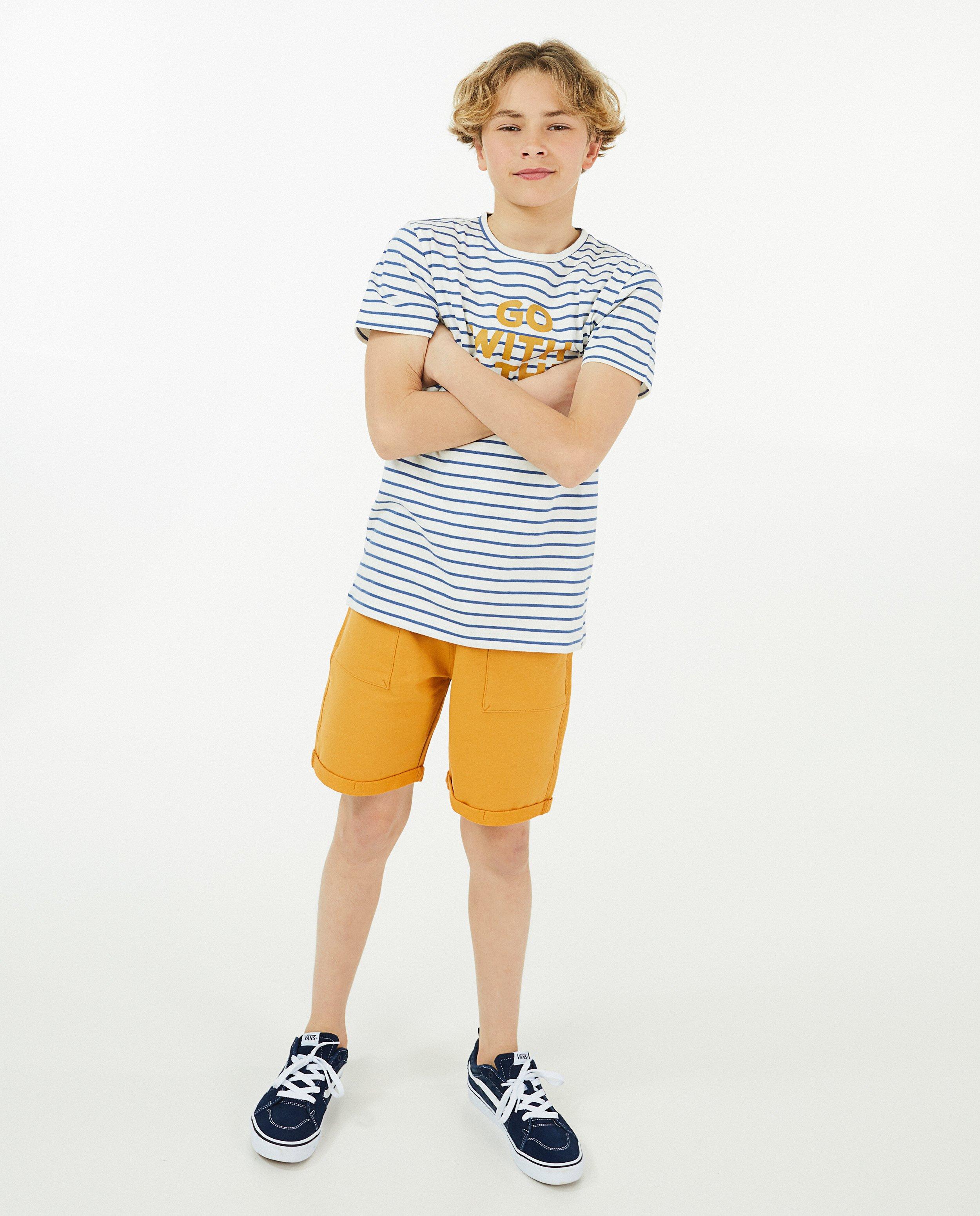 Gele short met tunnelkoord - null - Fish & Chips