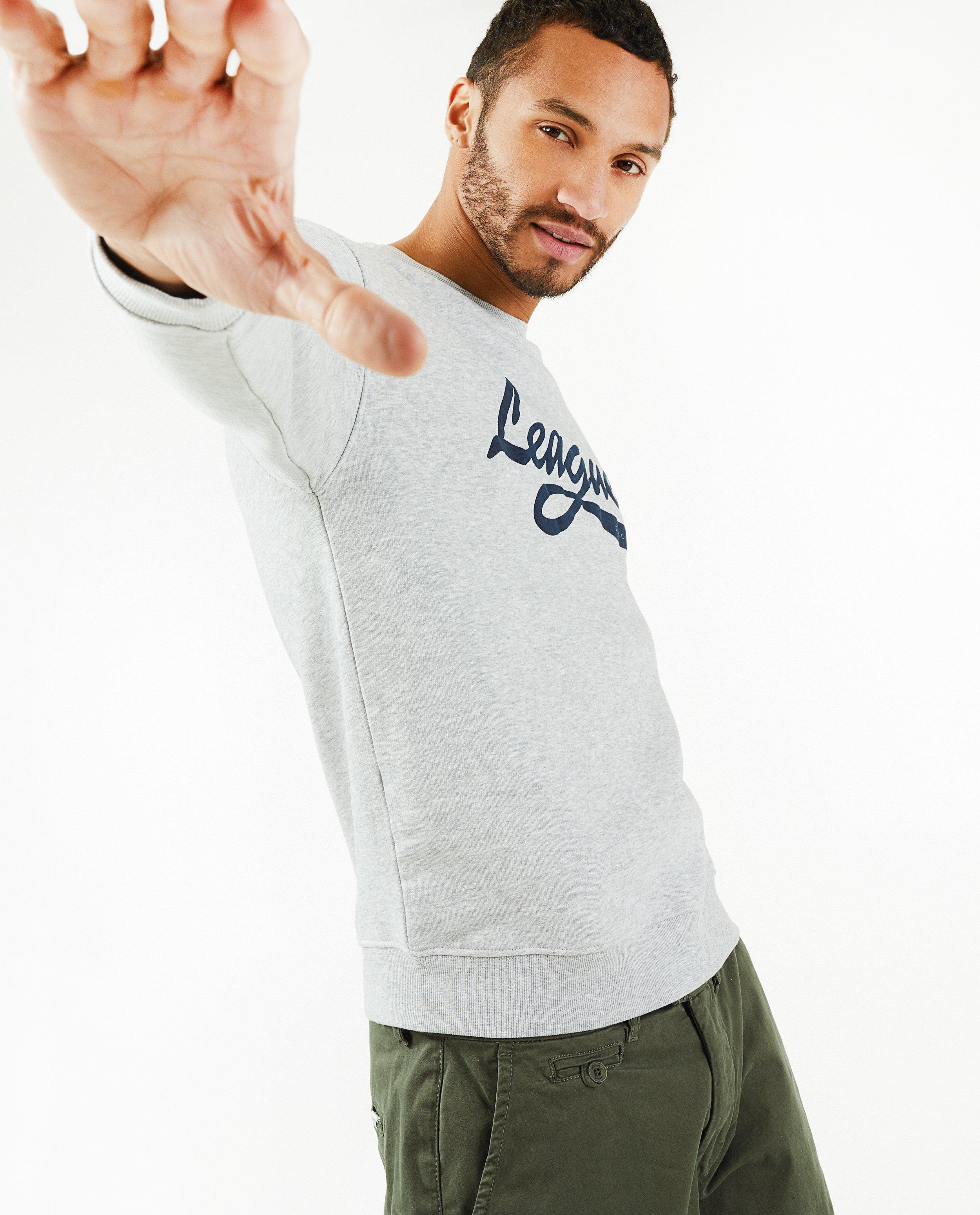 Grijze sweater League Danois - null - League Danois