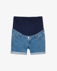 Short skinny bleu en jeans - null - Joli Ronde