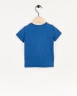 T-shirts - Blauw T-shirt met print, baby