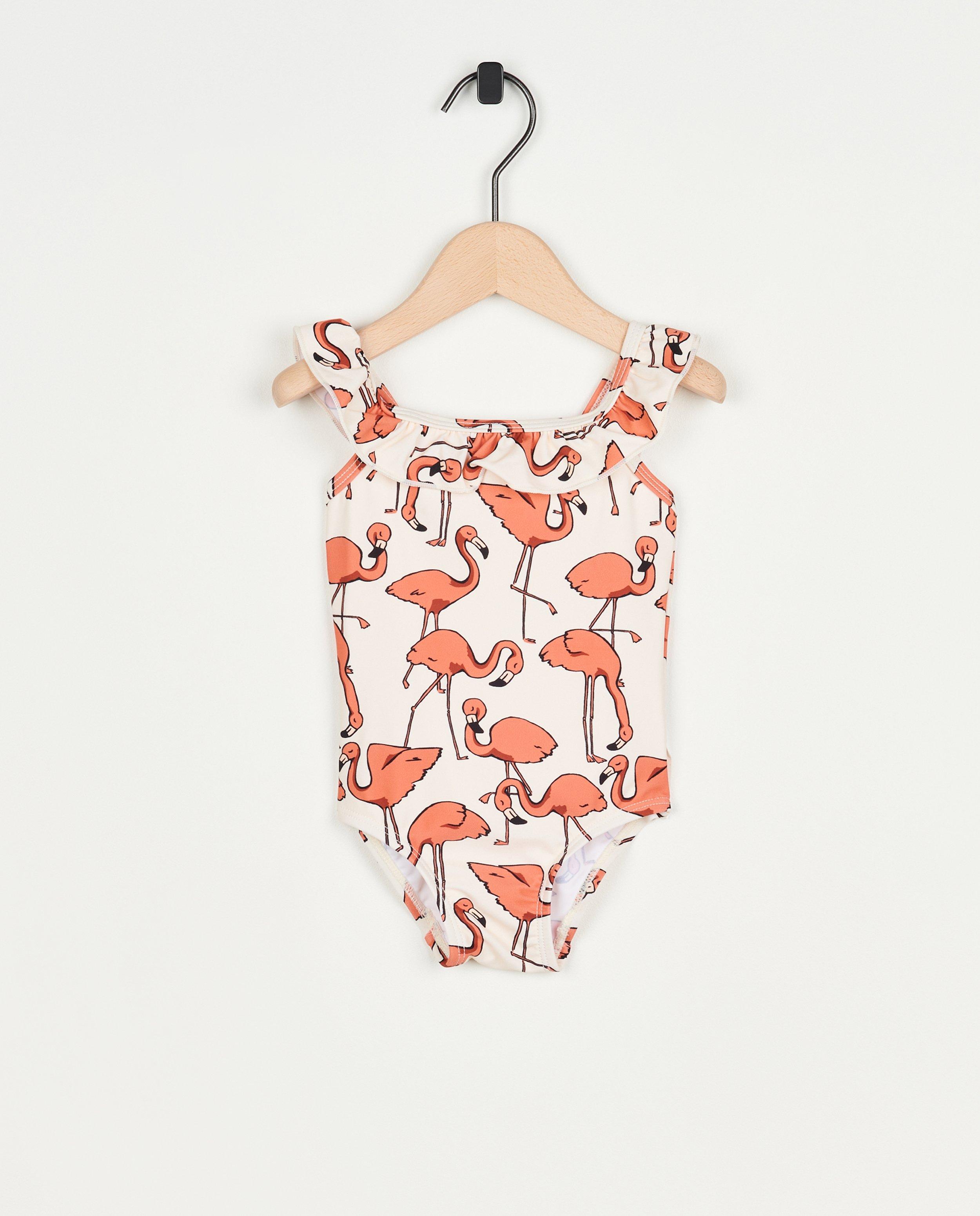 Offwhite badpak met dierenprint - null - Your Wishes