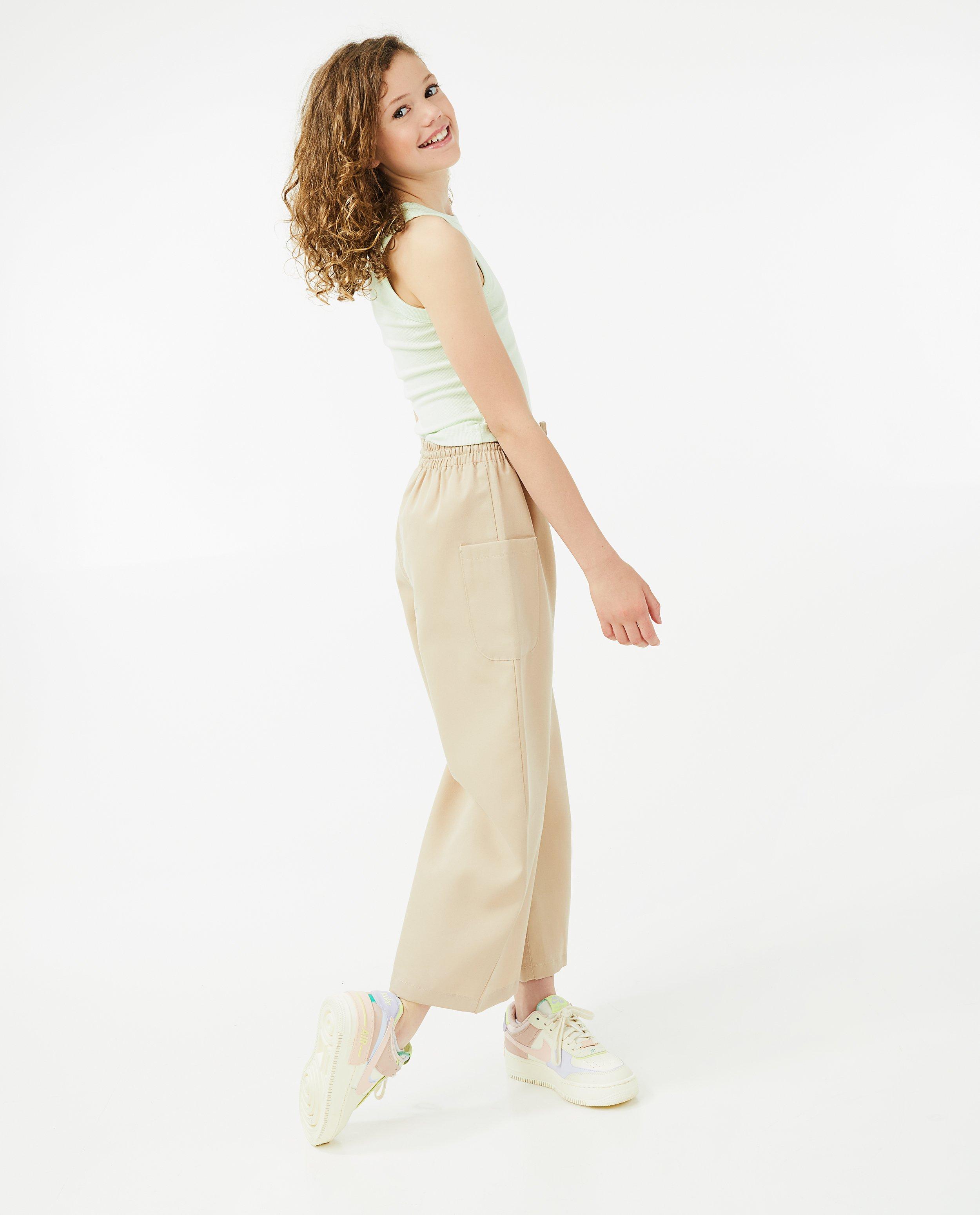 Jupe-culotte jaune pâle en viscose - null - Fish & Chips