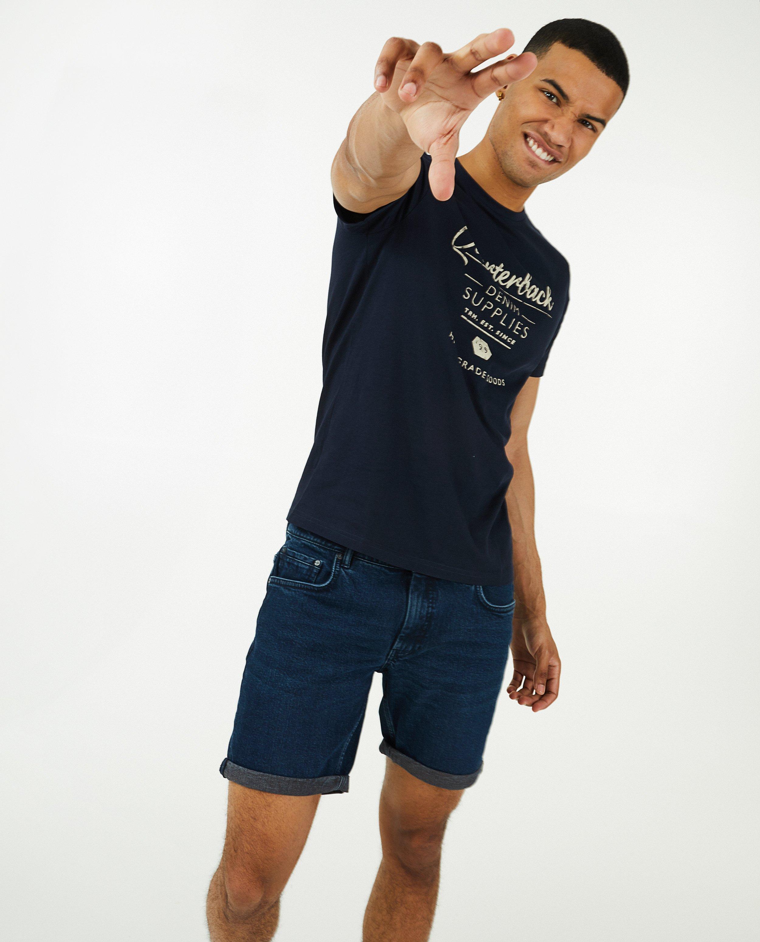 T-shirts - Groen T-shirt met opschrift
