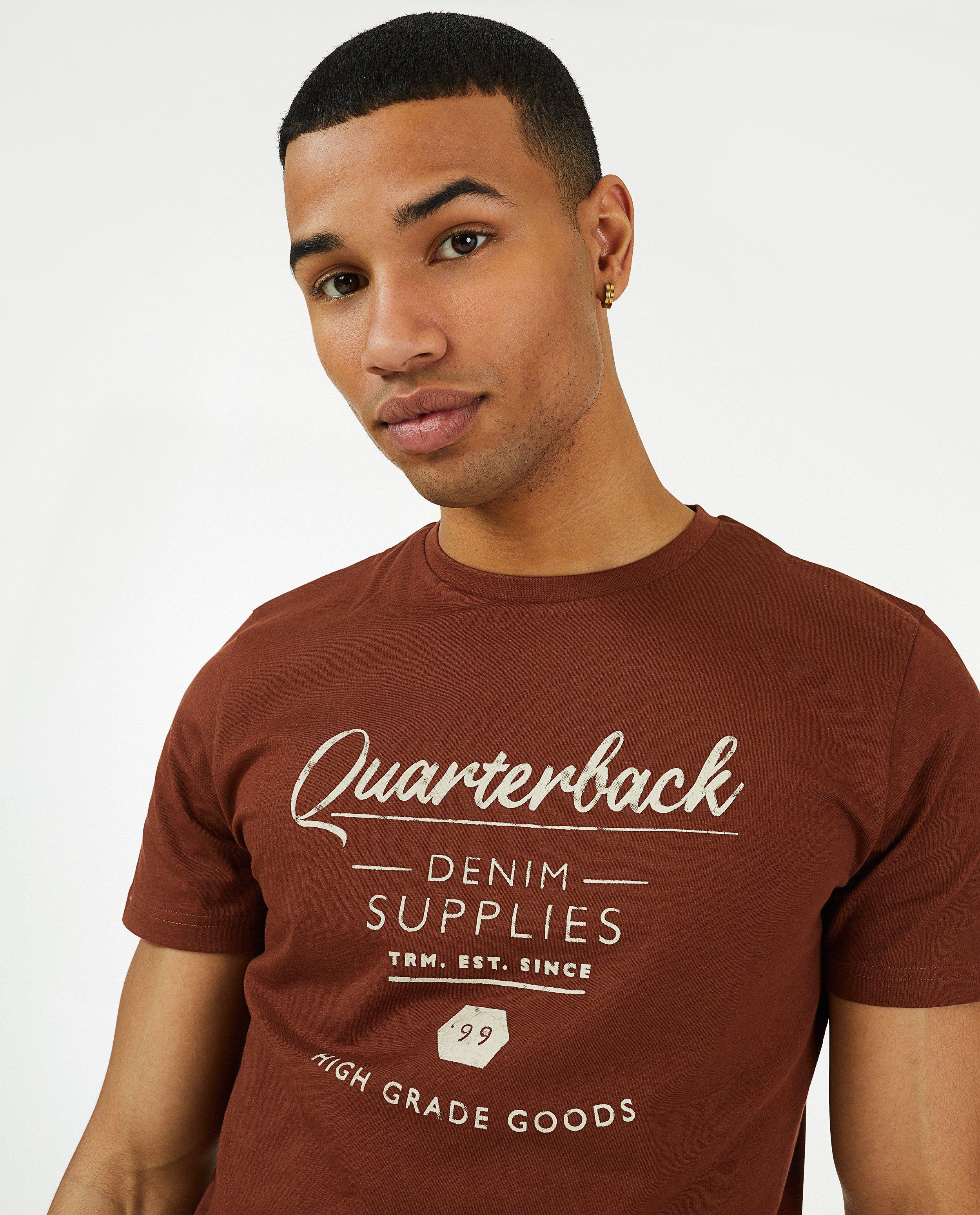 T-shirts - Groen T-shirt met opschrift