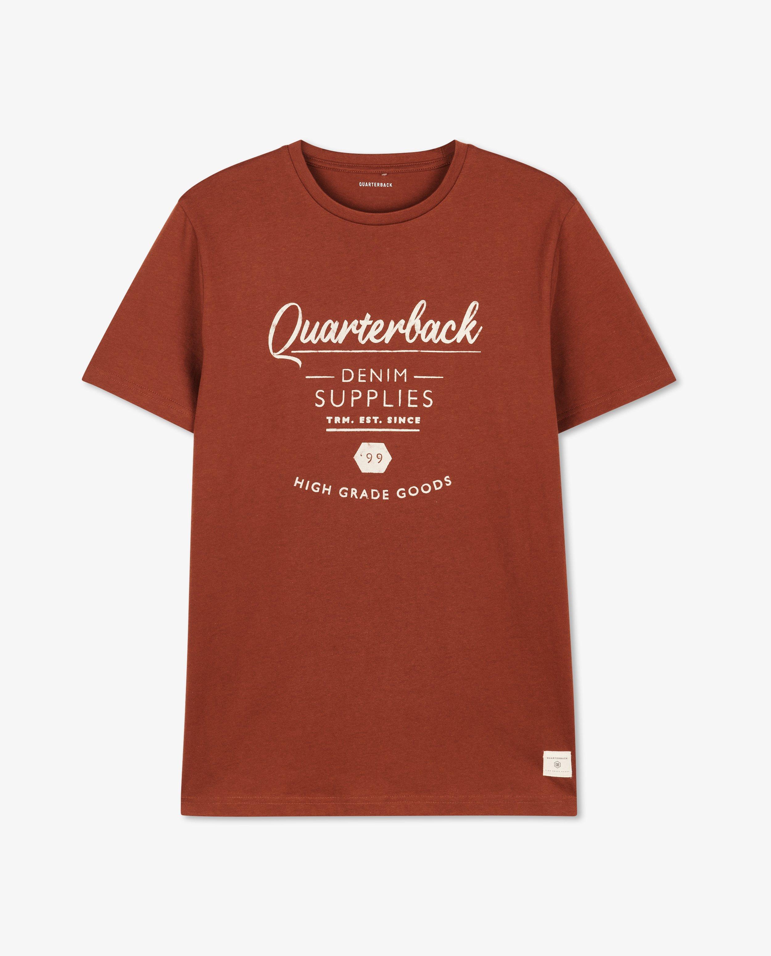 T-shirts - Groen T-shirt met opschrift