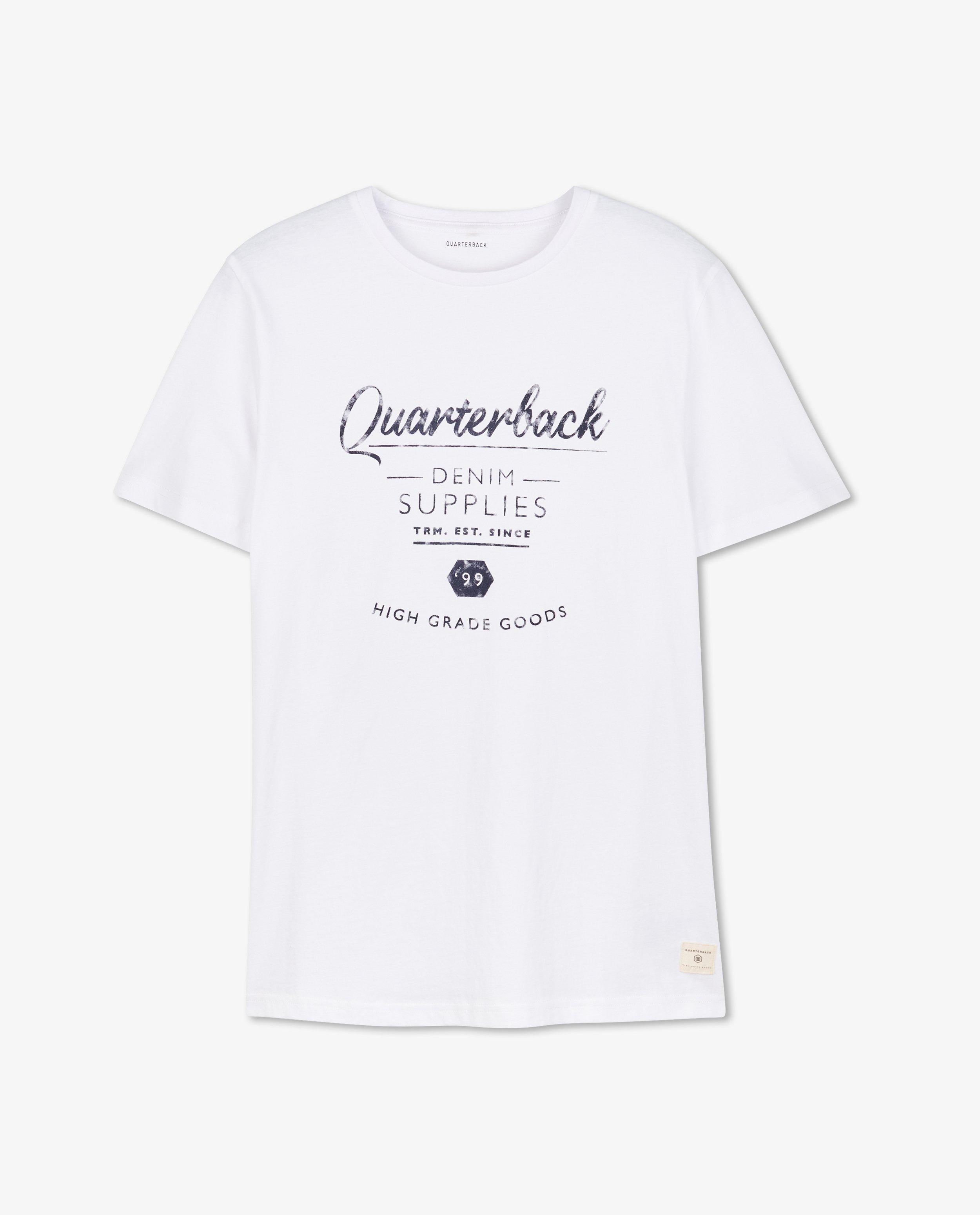 T-shirts - T-shirt vert à inscription
