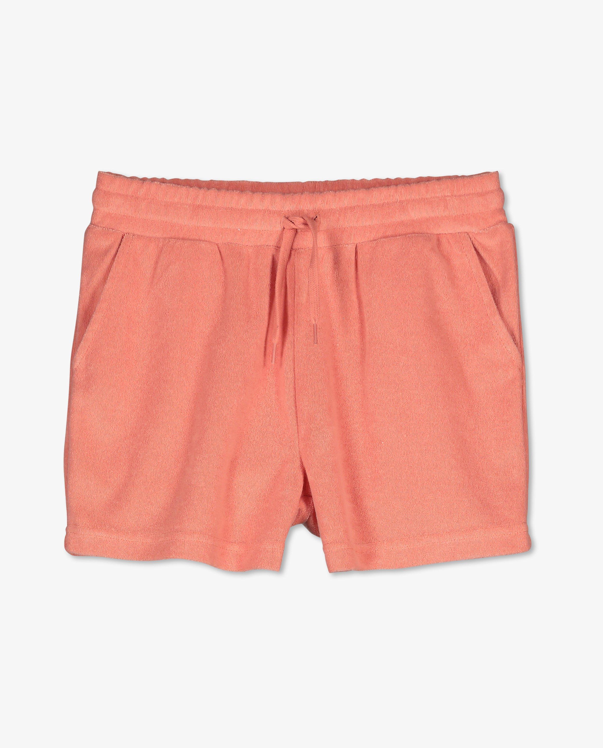 Shorten - Roze badstoffen short, 7-14 jaar