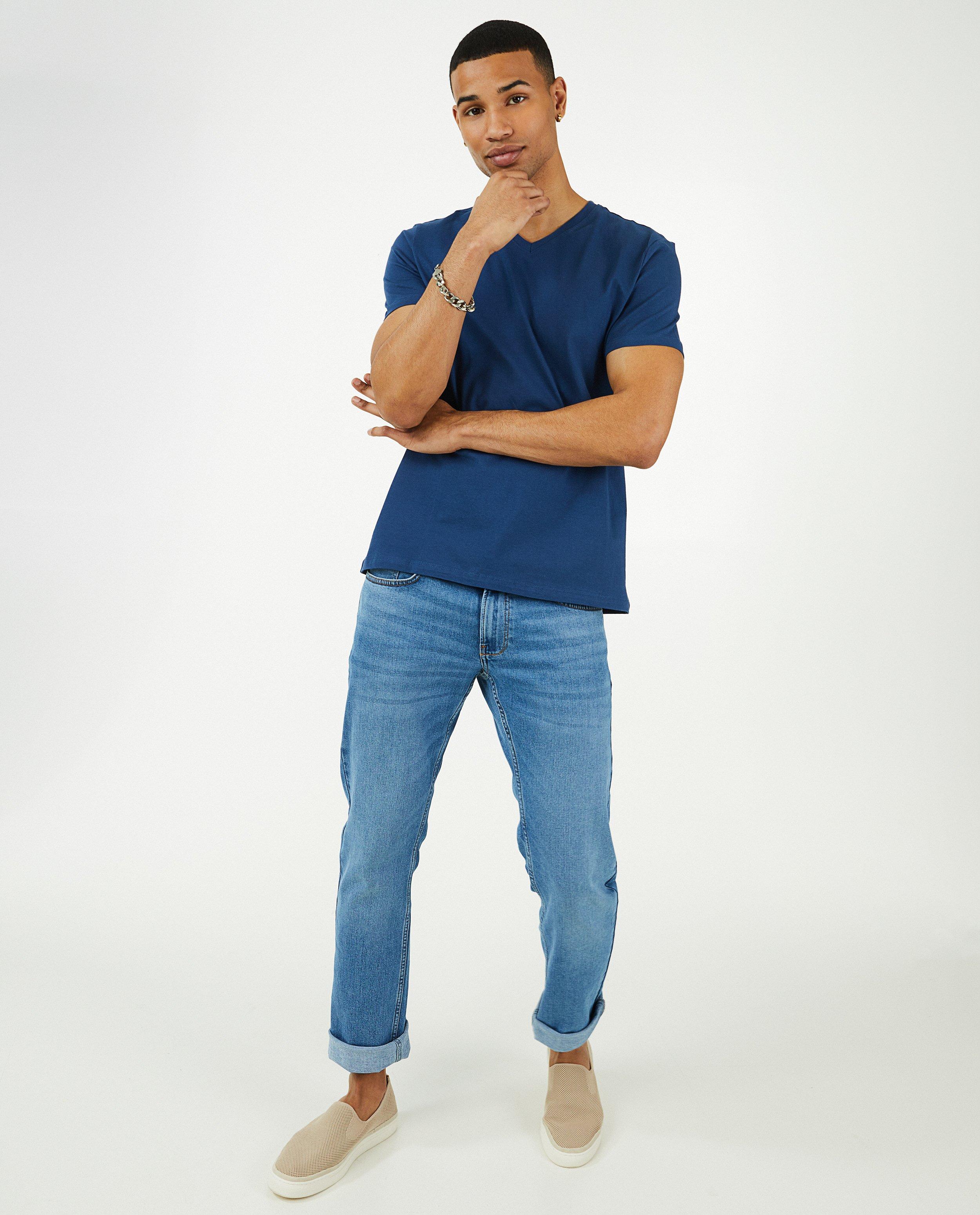 T-shirts - T-shirt bleu OVS