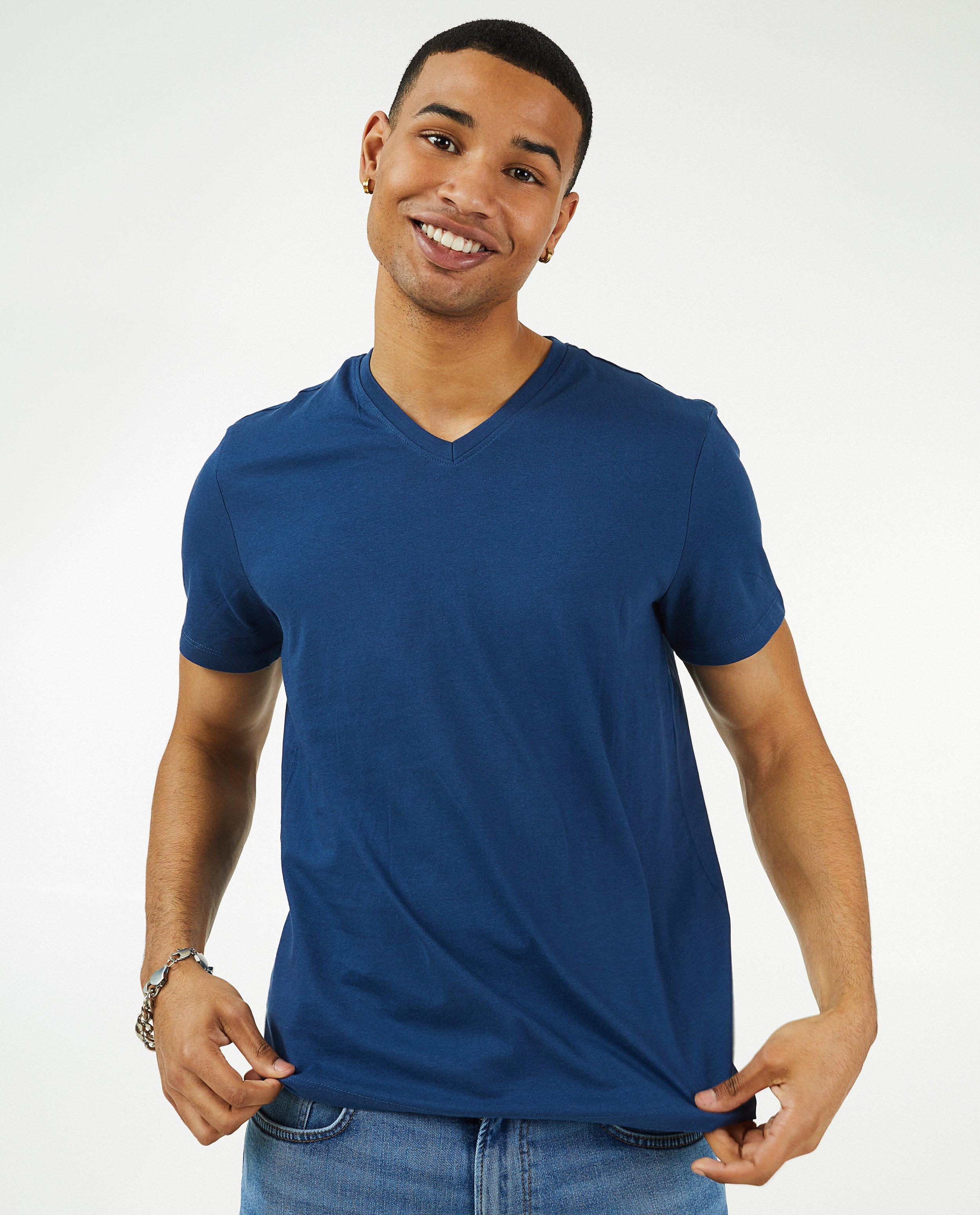 T-shirts - T-shirt bleu OVS