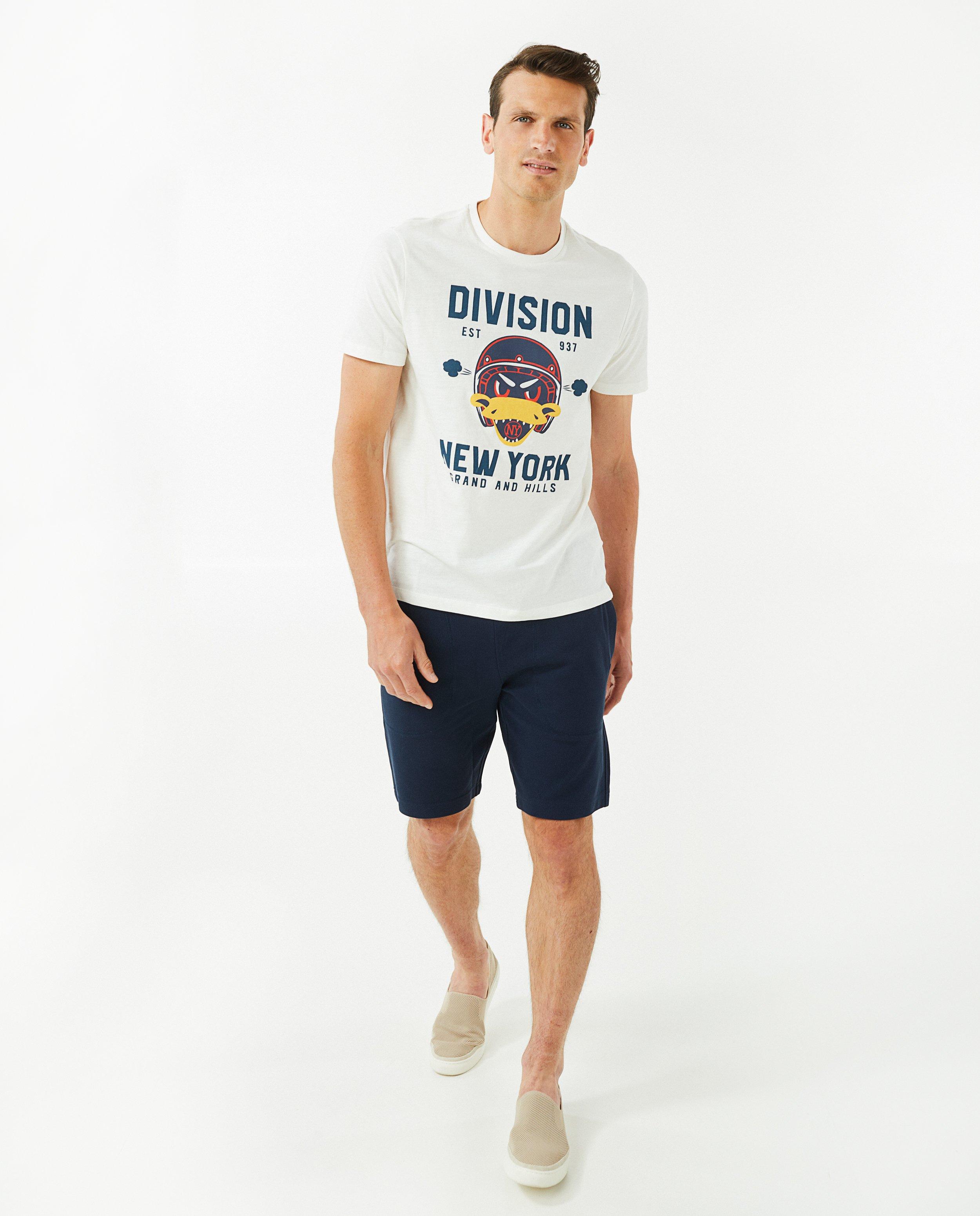 Wit T-shirt met opschrift - null - OVS