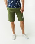 Shorts - Short vert à inscription