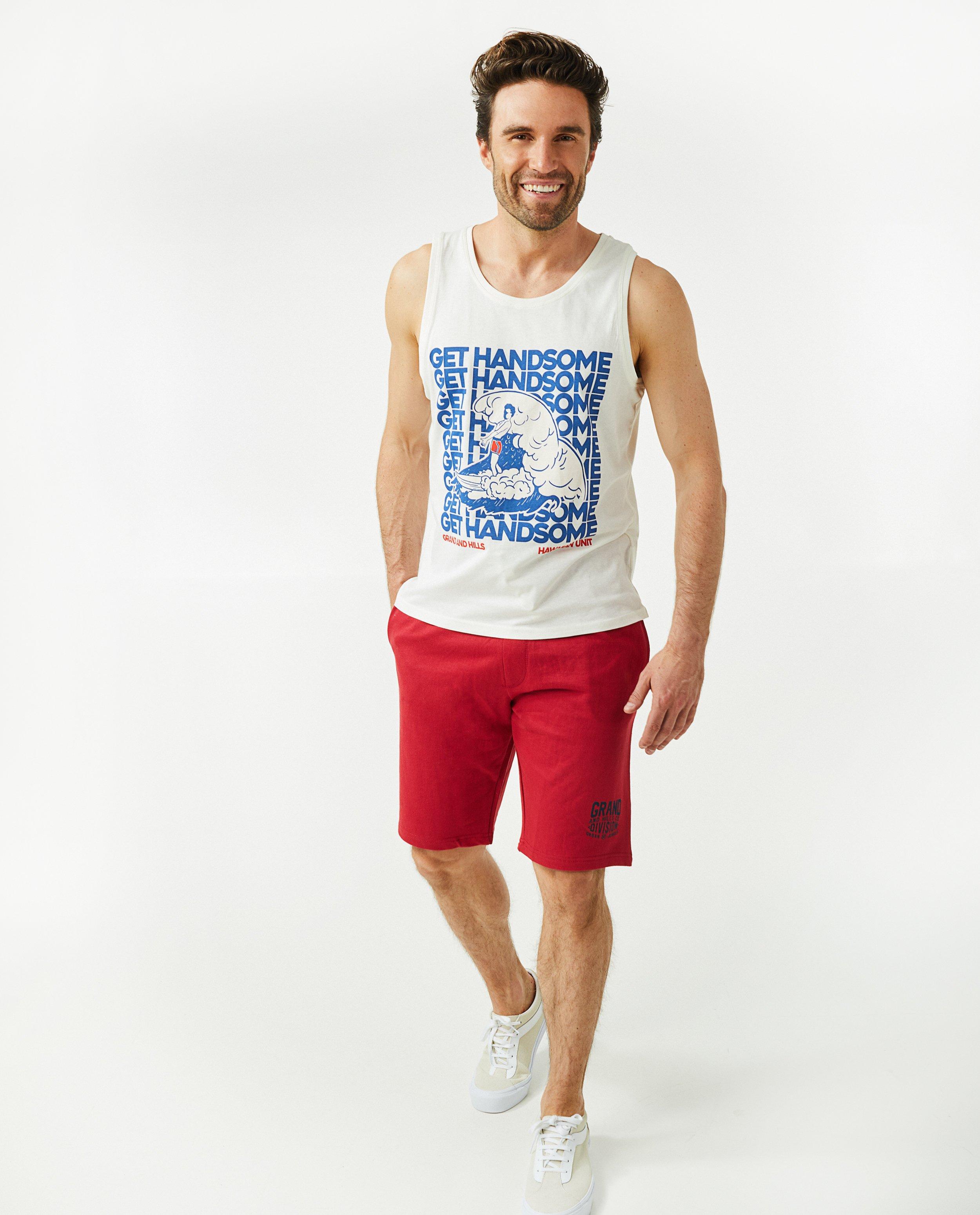 T-shirts - Top jaune à imprimé