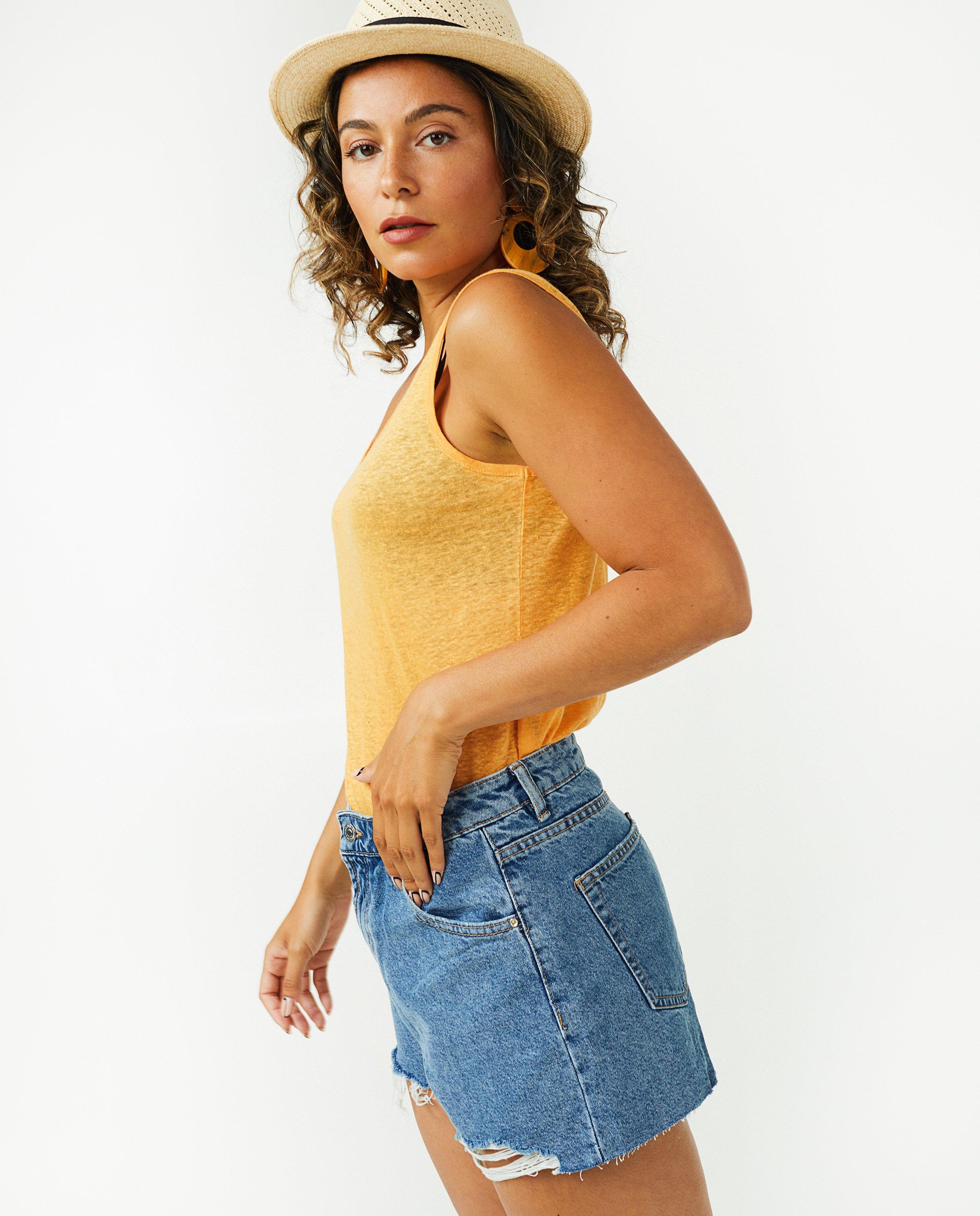 Bermuda destroyed en denim - null - OVS