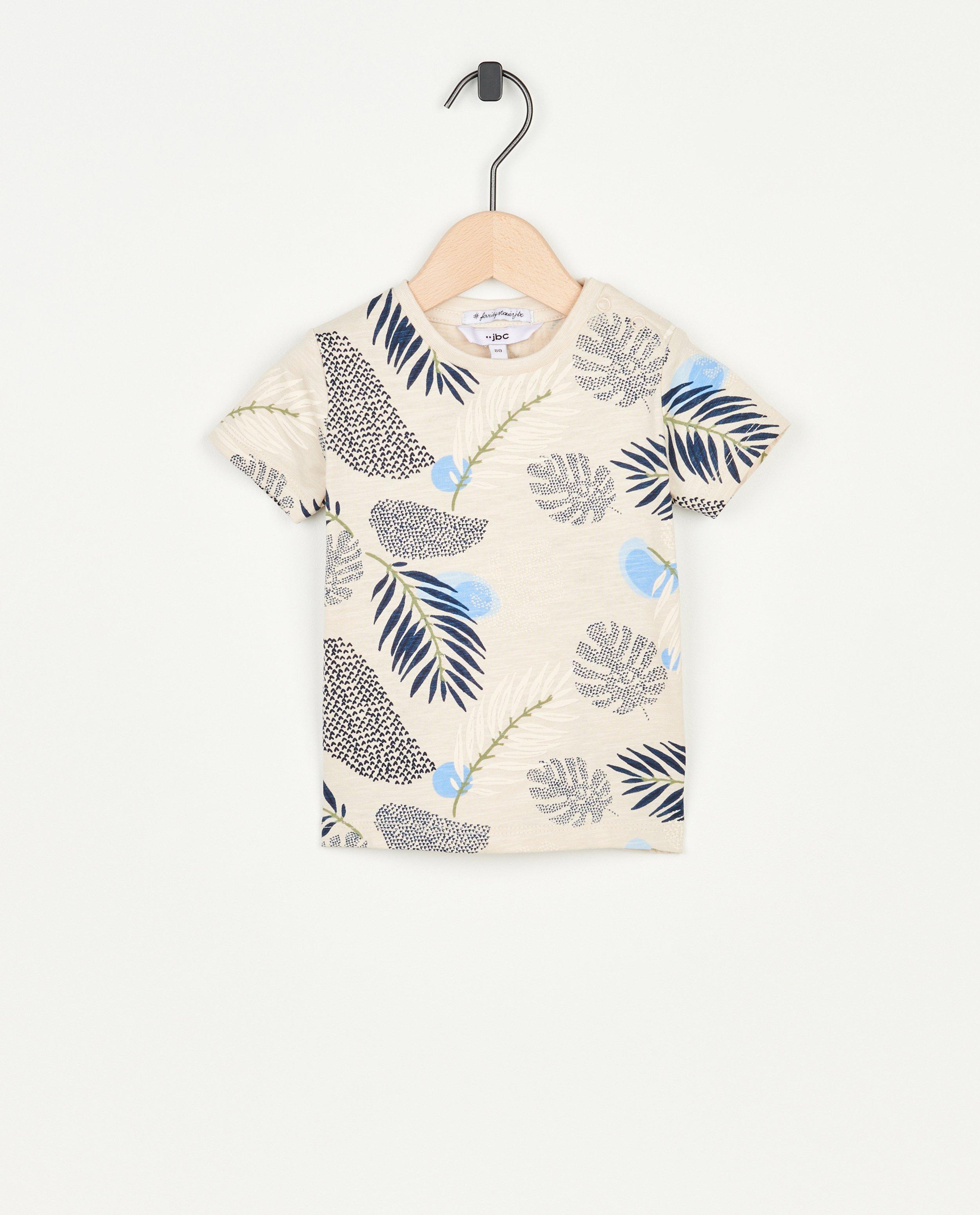 T-shirt écru à imprimé, bébés - null - Familystories
