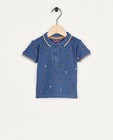 Blauwe polo met print - null - Cuddles and Smiles