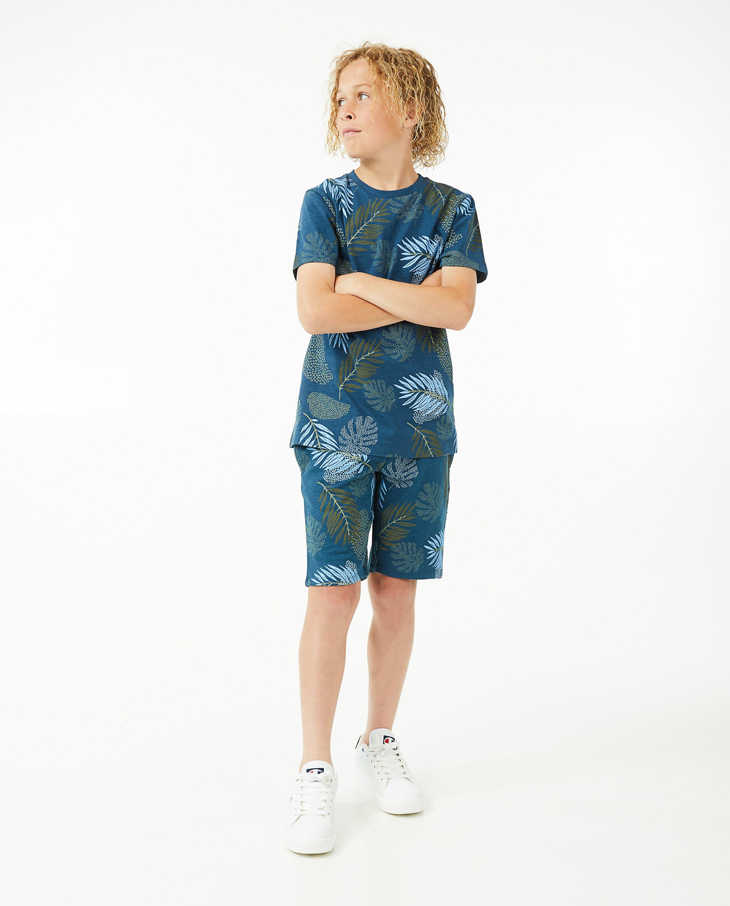 T-shirt écru à imprimé, 7-14 ans - null - Familystories